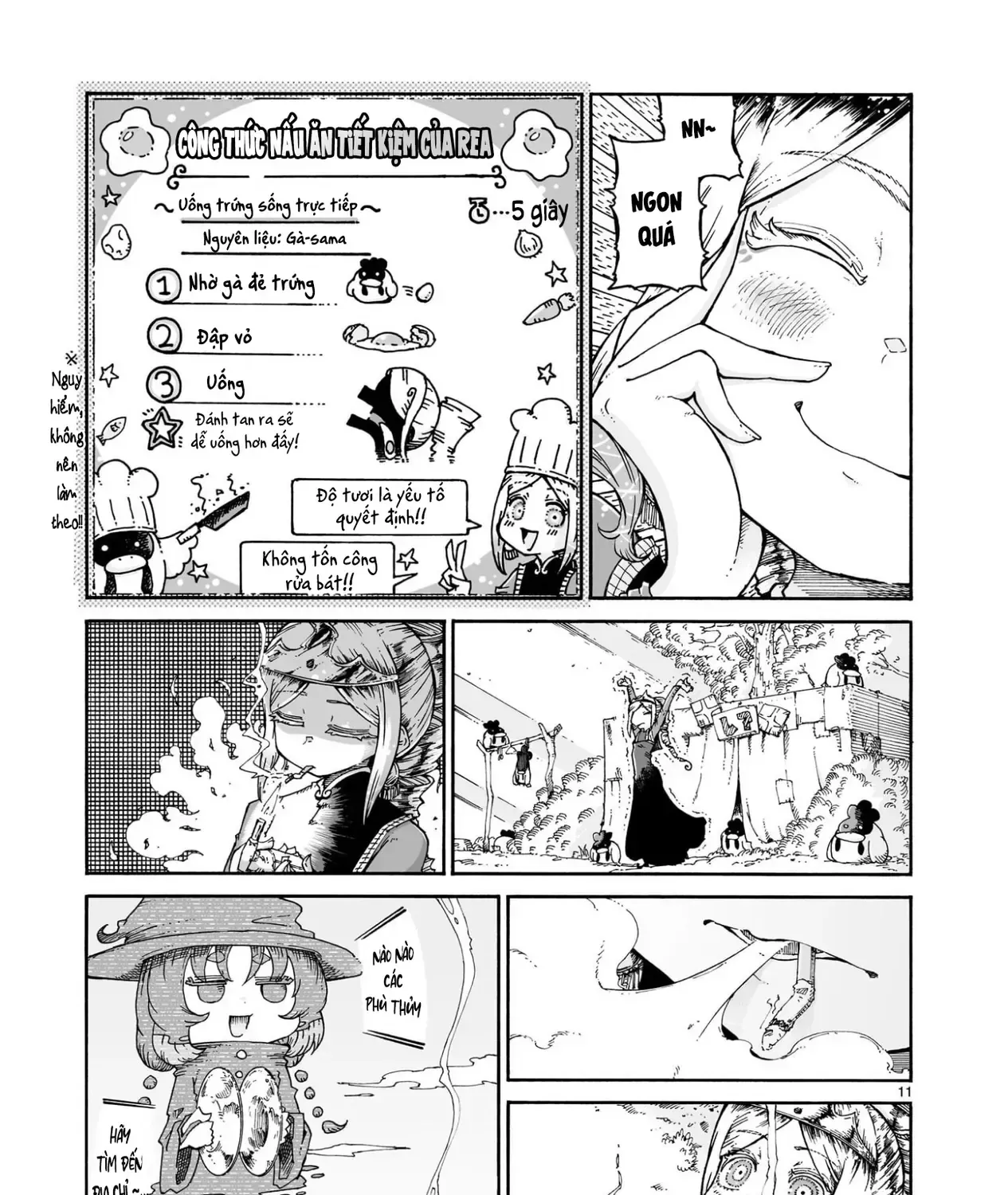 Majo To Kyurasu - Phù Thủy Phê Pha Chap 11.1 - Next Chap 12.1