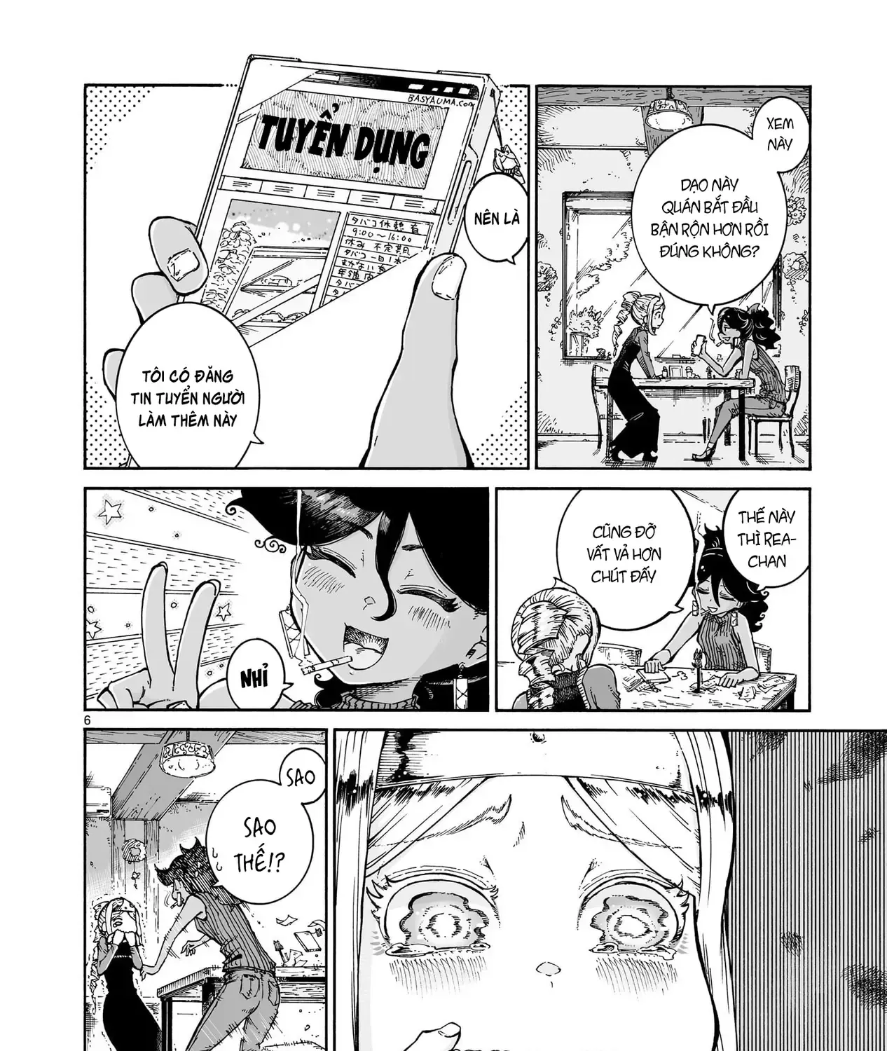 Majo To Kyurasu - Phù Thủy Phê Pha Chap 11.2 - Next Chap 12.2