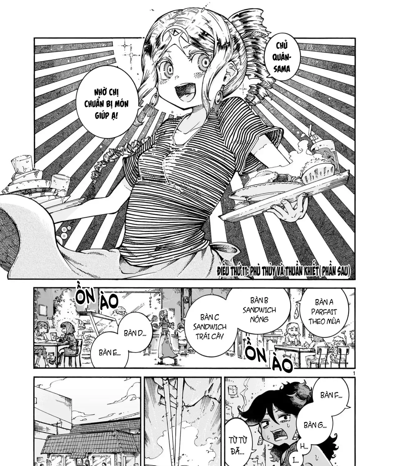 Majo To Kyurasu - Phù Thủy Phê Pha Chap 11.2 - Next Chap 12.2