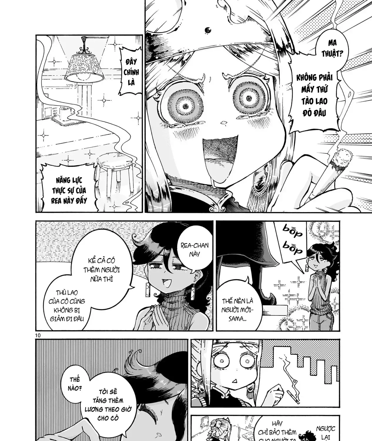 Majo To Kyurasu - Phù Thủy Phê Pha Chap 11.2 - Next Chap 12.2