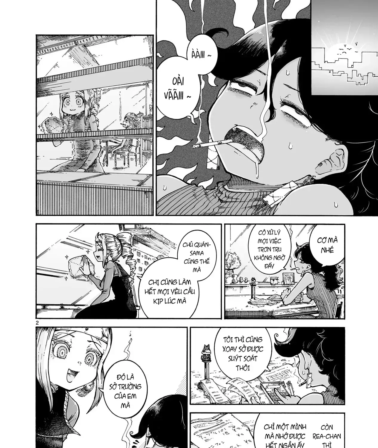 Majo To Kyurasu - Phù Thủy Phê Pha Chap 11.2 - Next Chap 12.2