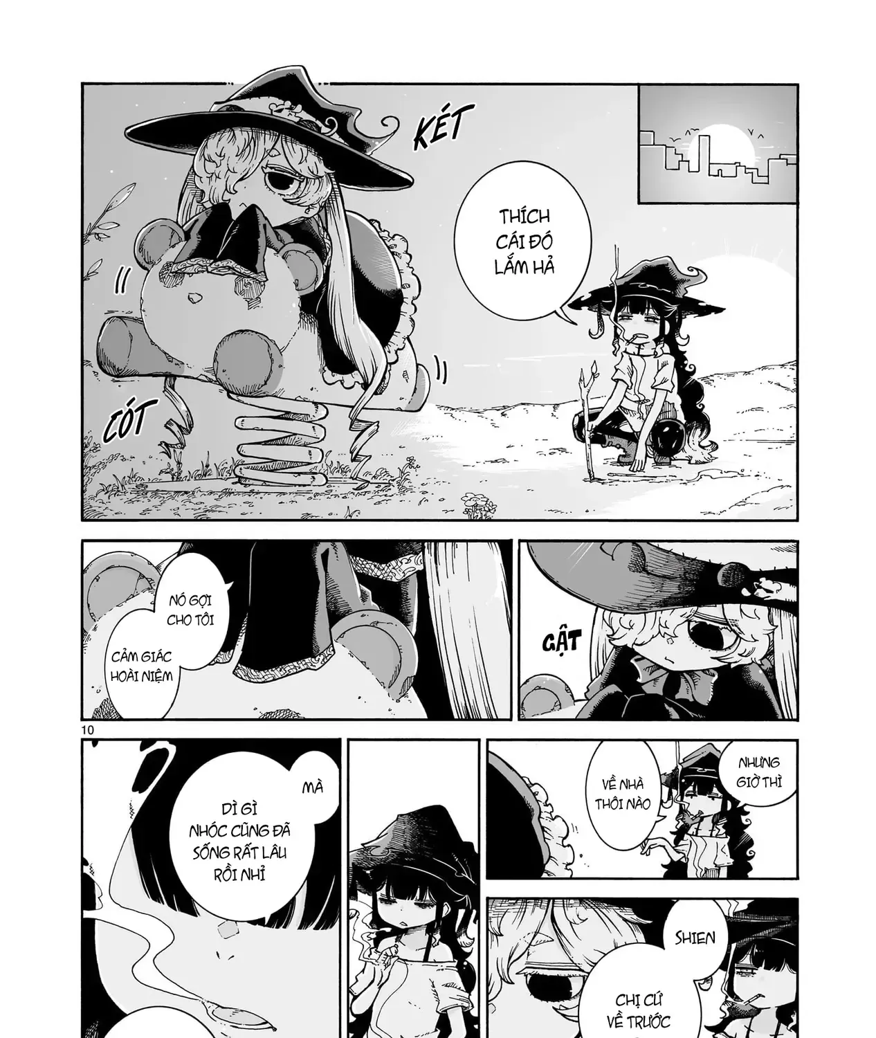 Majo To Kyurasu - Phù Thủy Phê Pha Chap 12.1 - Next Chap 13.1