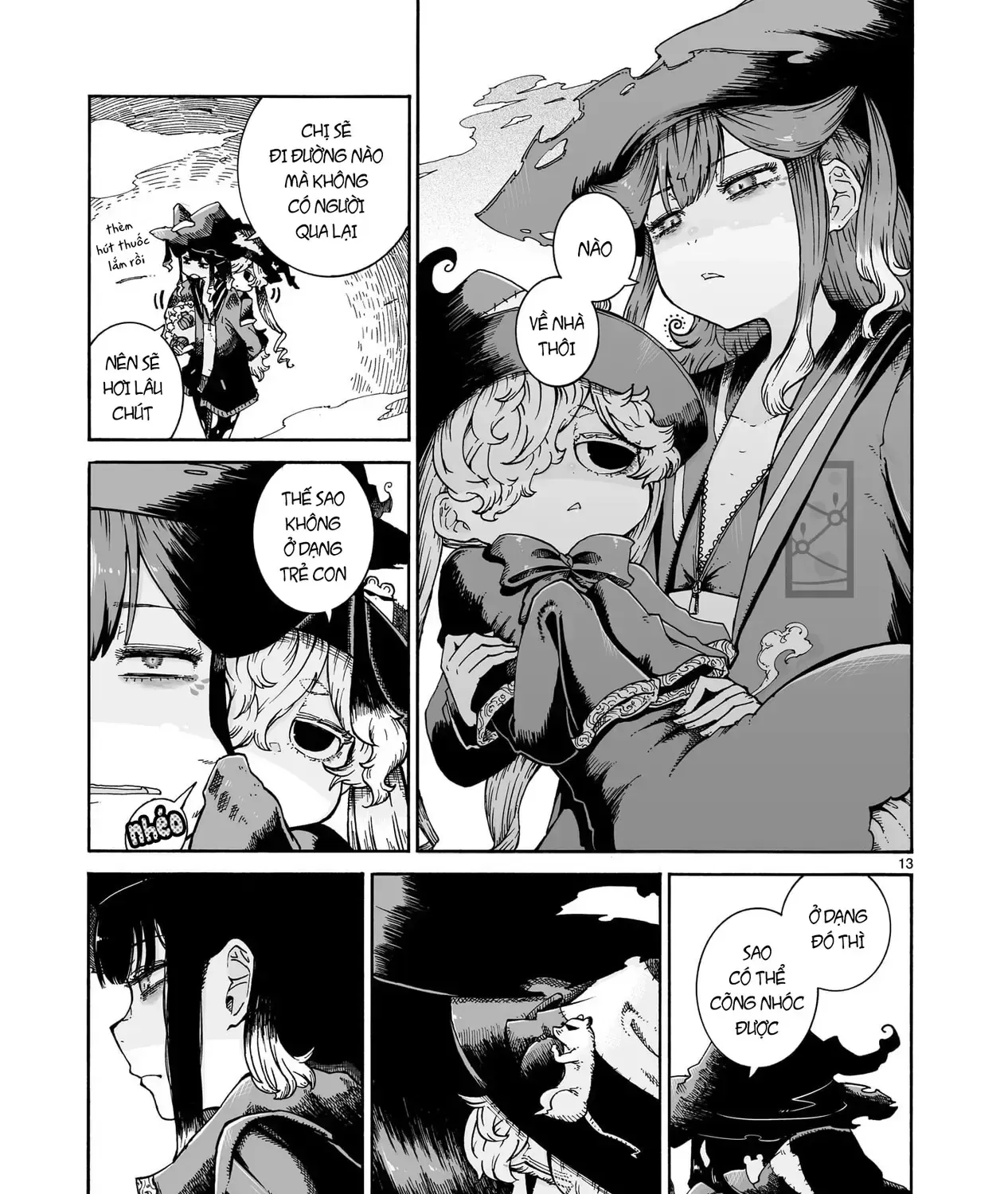 Majo To Kyurasu - Phù Thủy Phê Pha Chap 12.1 - Next Chap 13.1