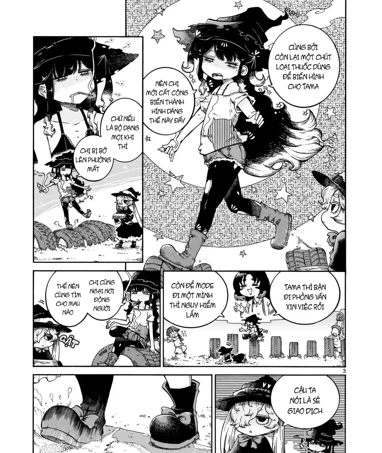 Majo To Kyurasu - Phù Thủy Phê Pha Chap 12.1 - Next Chap 13.1