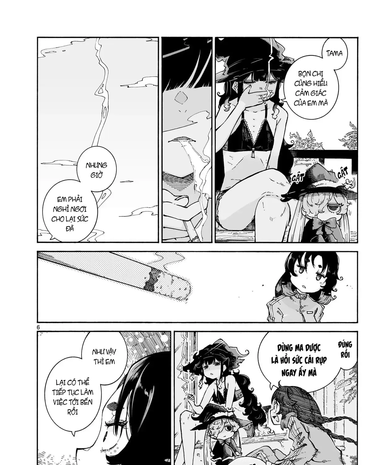 Majo To Kyurasu - Phù Thủy Phê Pha Chap 12.2 - Next Chap 13.2