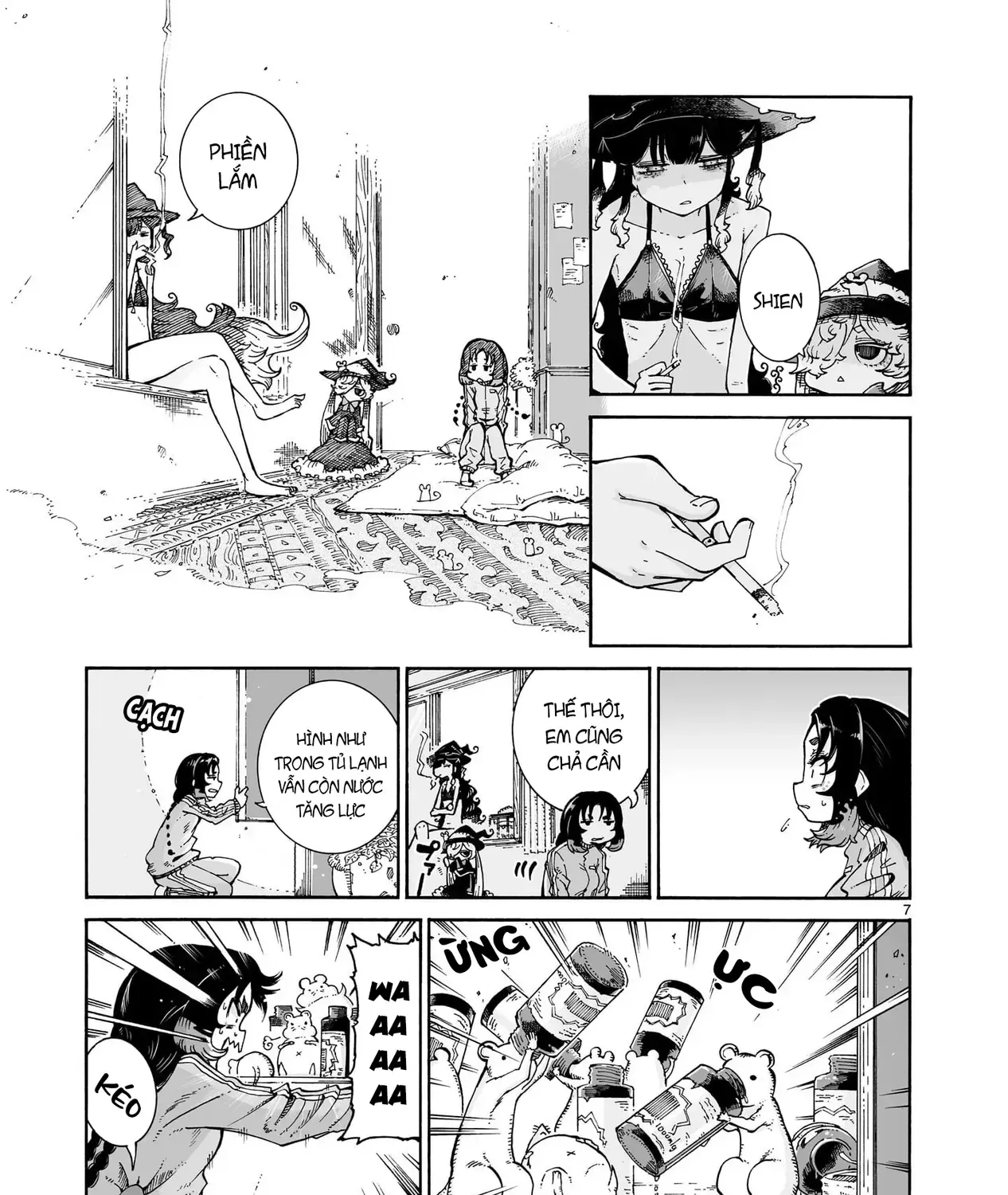 Majo To Kyurasu - Phù Thủy Phê Pha Chap 12.2 - Next Chap 13.2