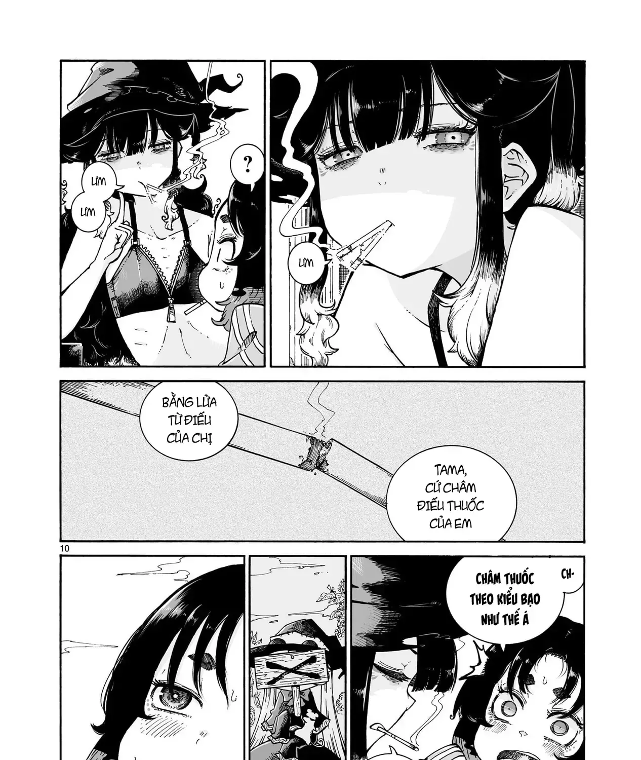 Majo To Kyurasu - Phù Thủy Phê Pha Chap 12.2 - Next Chap 13.2