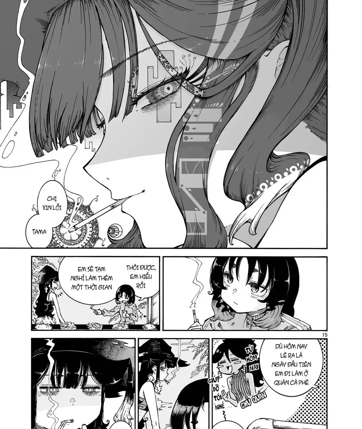 Majo To Kyurasu - Phù Thủy Phê Pha Chap 12.2 - Next Chap 13.2