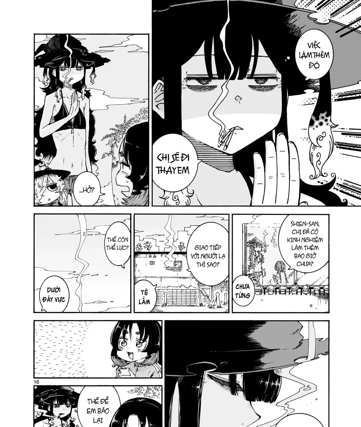 Majo To Kyurasu - Phù Thủy Phê Pha Chap 12.2 - Next Chap 13.2