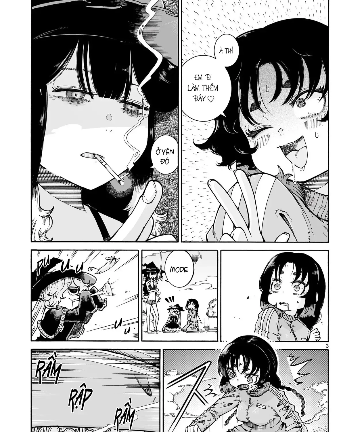 Majo To Kyurasu - Phù Thủy Phê Pha Chap 12.2 - Next Chap 13.2