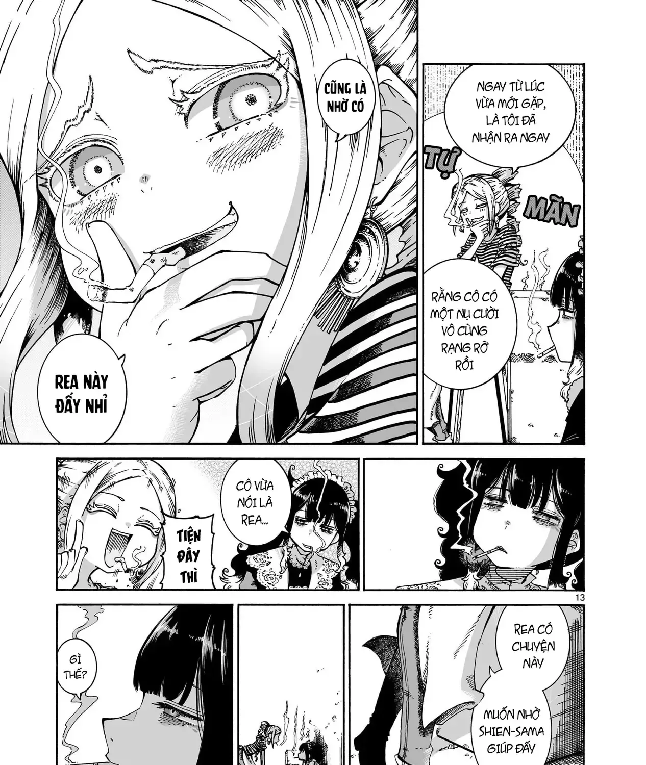 Majo To Kyurasu - Phù Thủy Phê Pha Chap 13.1 - Next Chap 14.1