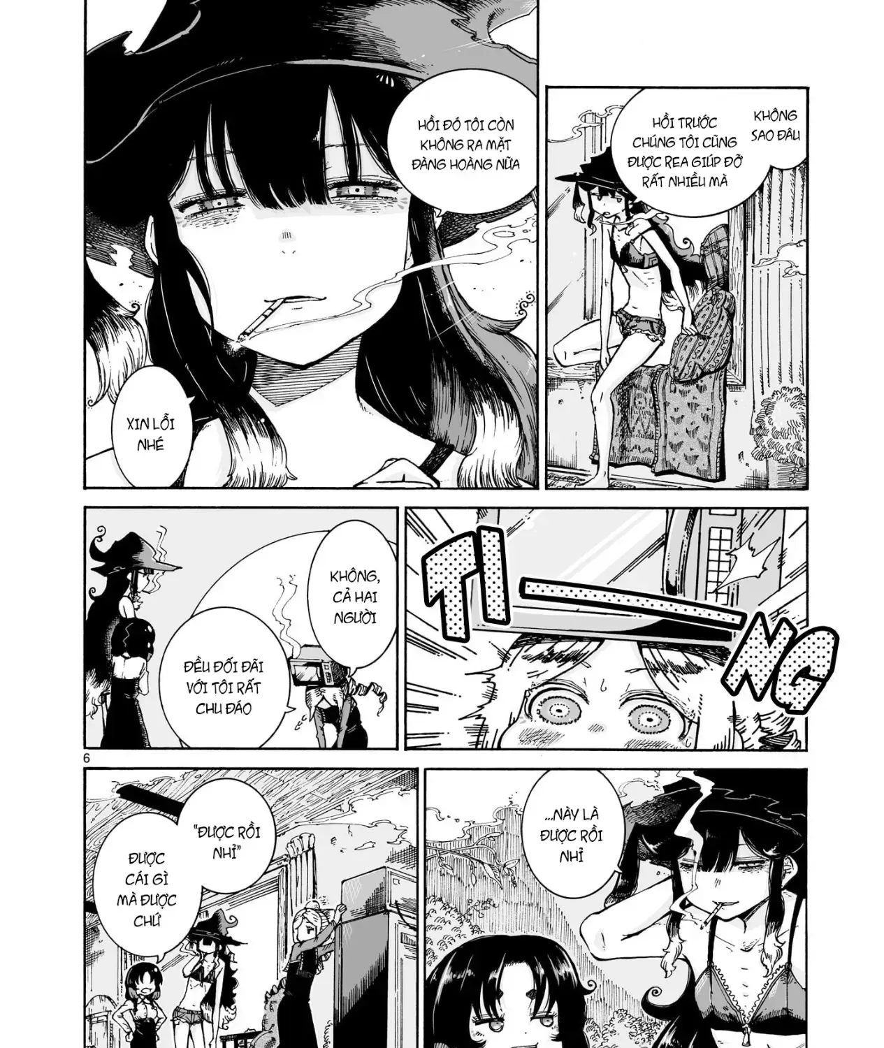 Majo To Kyurasu - Phù Thủy Phê Pha Chap 15.1 - Next Chap 16.1