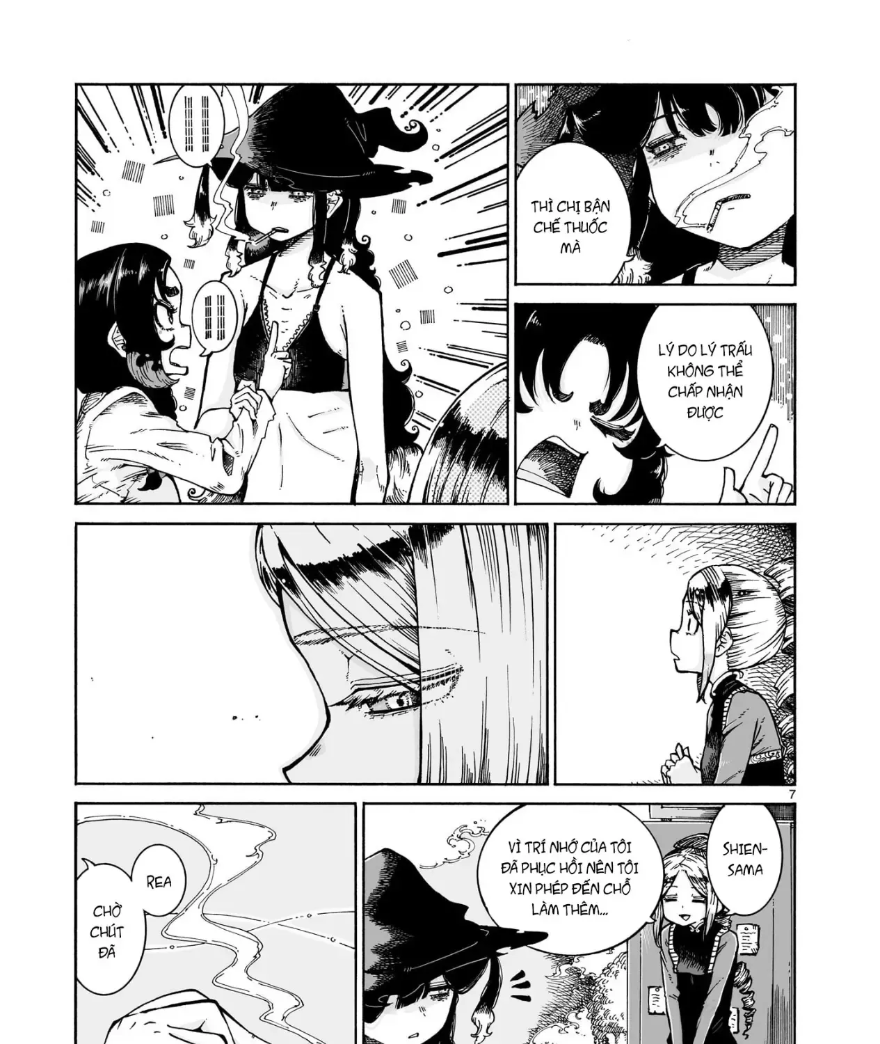Majo To Kyurasu - Phù Thủy Phê Pha Chap 15.1 - Next Chap 16.1