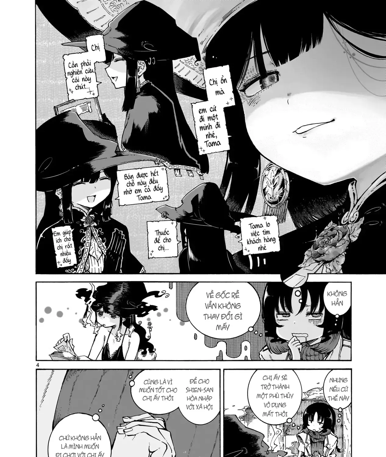 Majo To Kyurasu - Phù Thủy Phê Pha Chap 3.1 - Next Chap 4.1