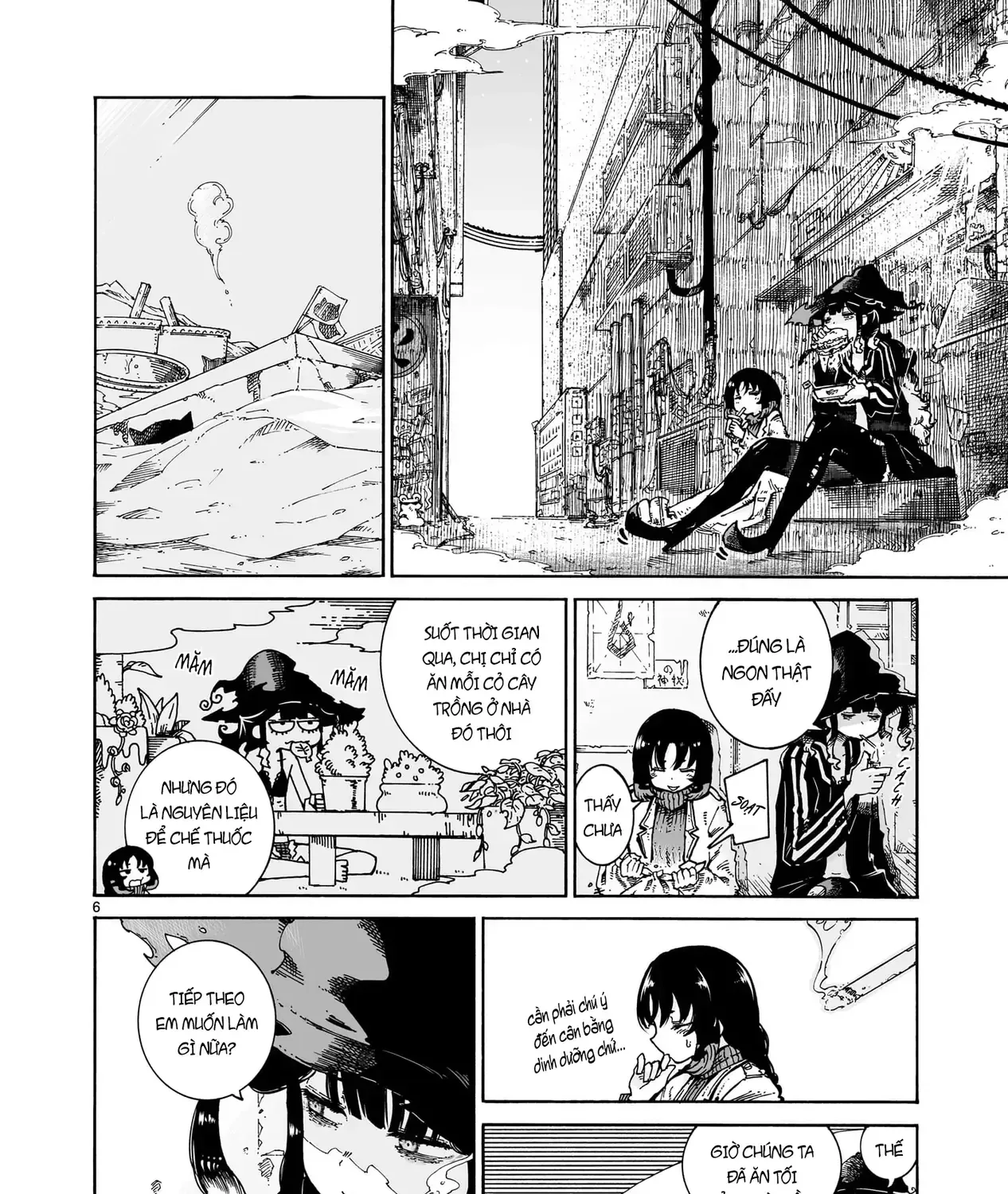 Majo To Kyurasu - Phù Thủy Phê Pha Chap 3.2 - Next Chap 4.2