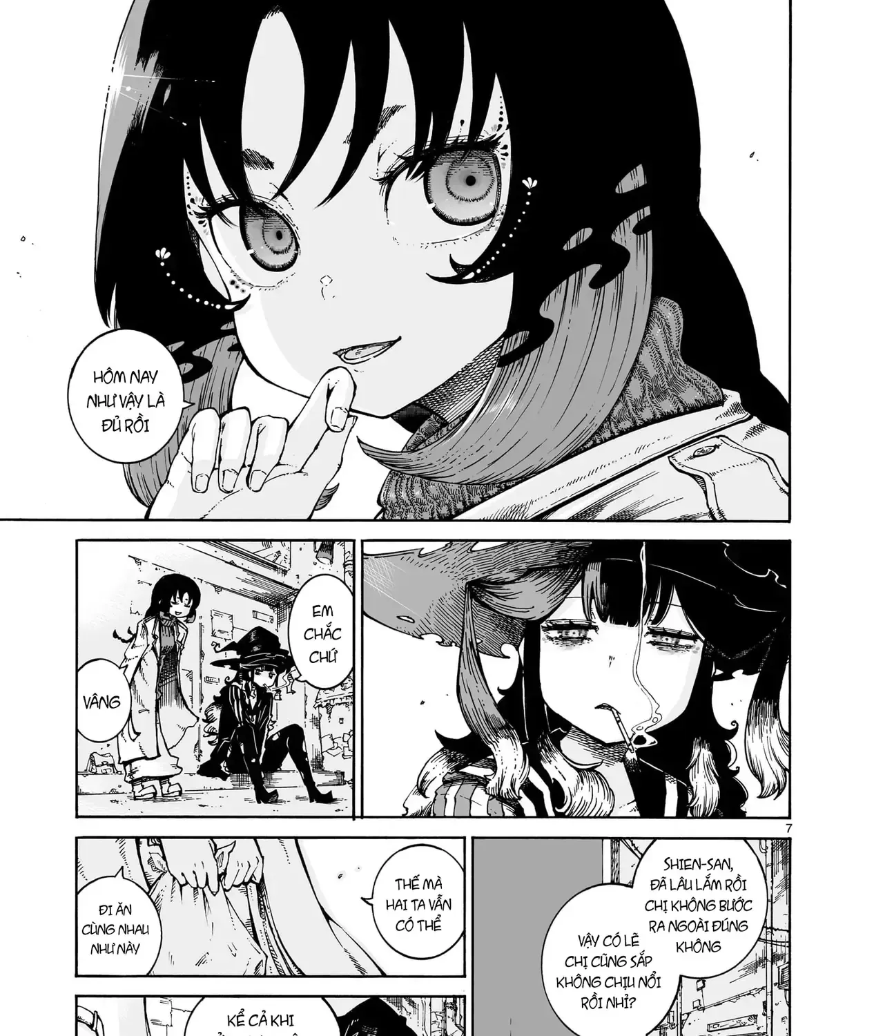 Majo To Kyurasu - Phù Thủy Phê Pha Chap 3.2 - Next Chap 4.2