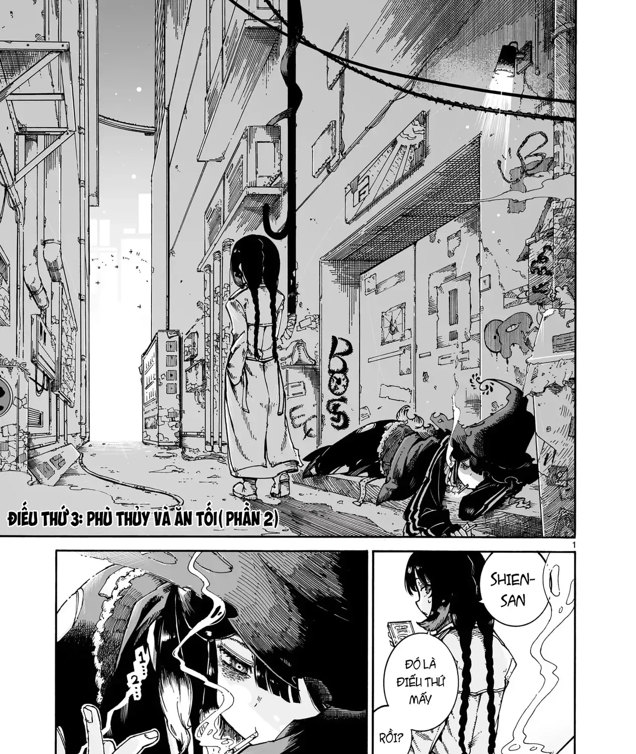 Majo To Kyurasu - Phù Thủy Phê Pha Chap 3.2 - Next Chap 4.2