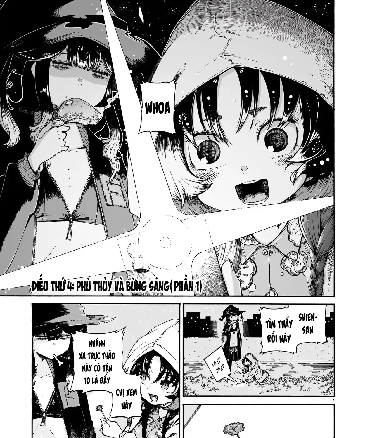 Majo To Kyurasu - Phù Thủy Phê Pha Chap 4.1 - Next Chap 5.1