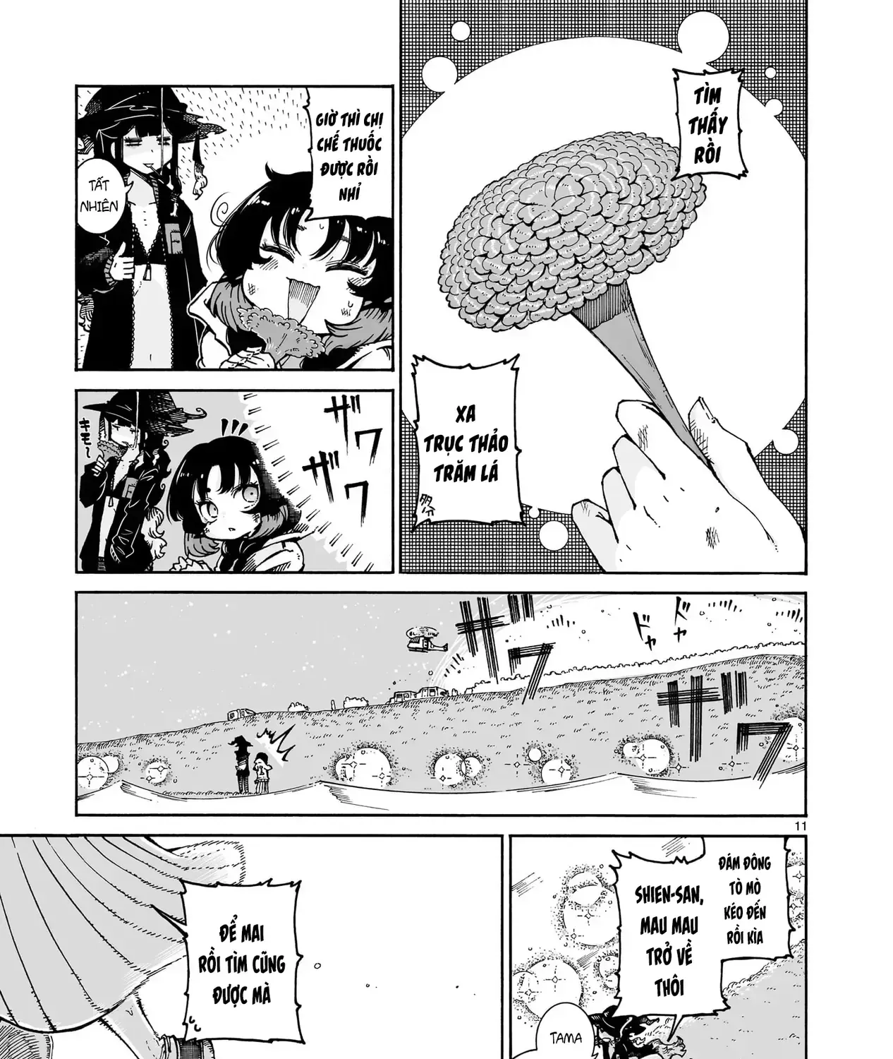 Majo To Kyurasu - Phù Thủy Phê Pha Chap 4.1 - Next Chap 5.1