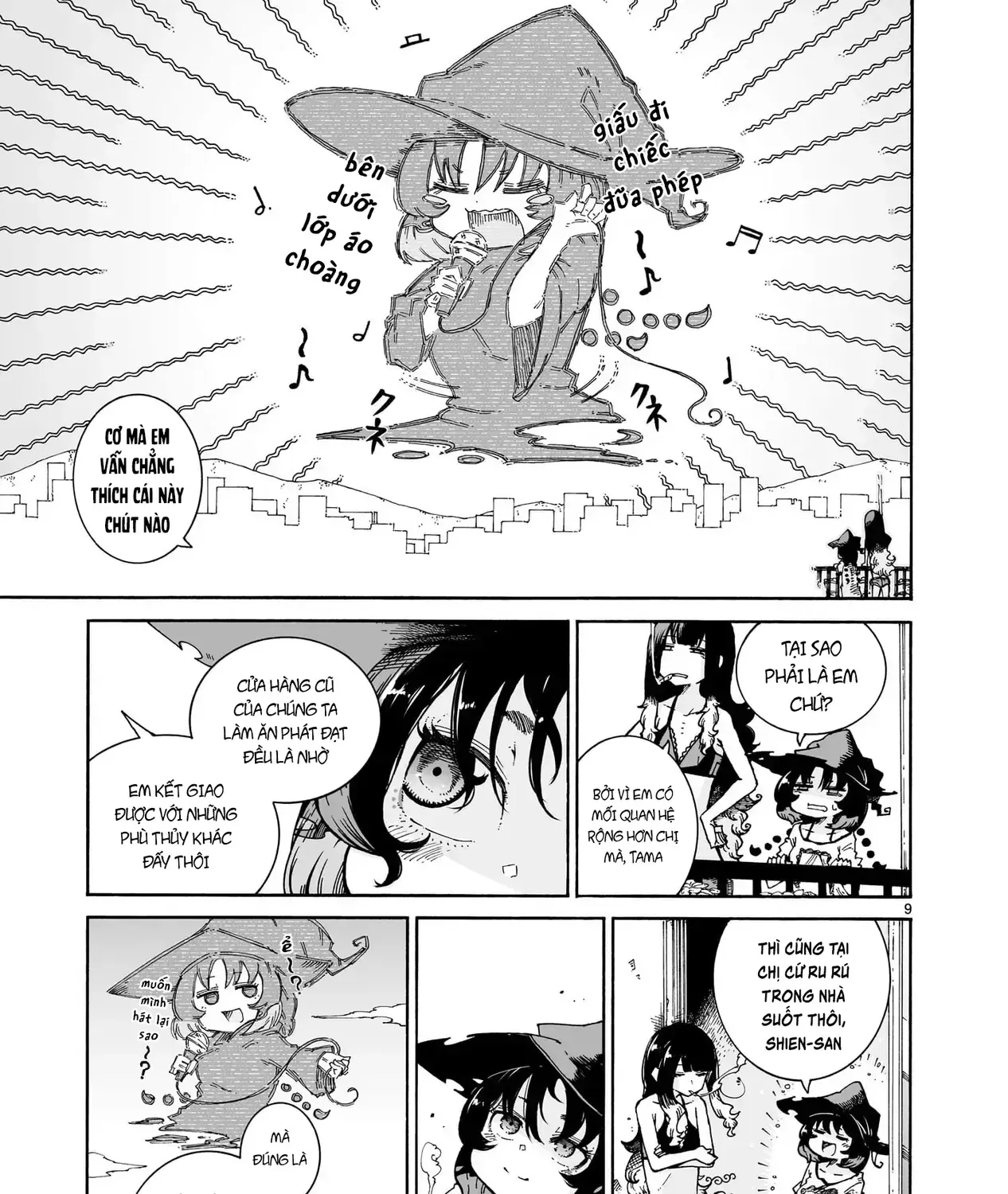 Majo To Kyurasu - Phù Thủy Phê Pha Chap 4.2 - Next Chap 5.2