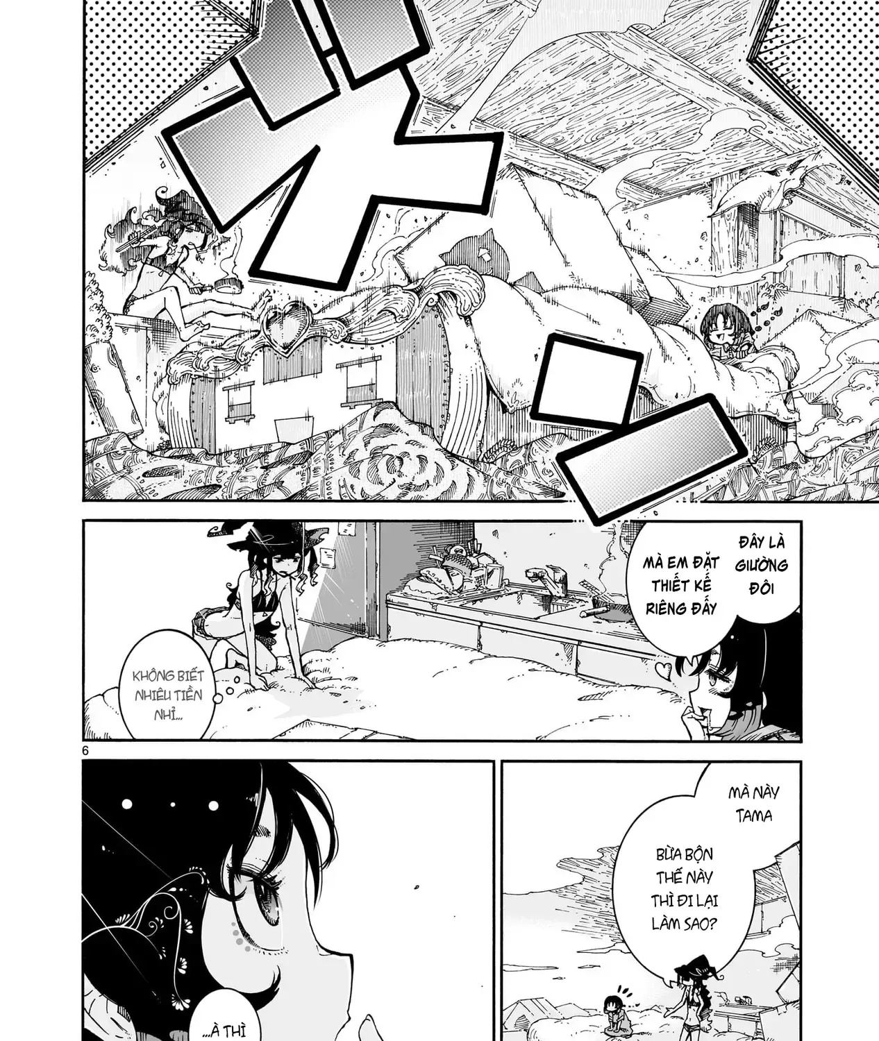 Majo To Kyurasu - Phù Thủy Phê Pha Chap 5.2 - Next Chap 6.2