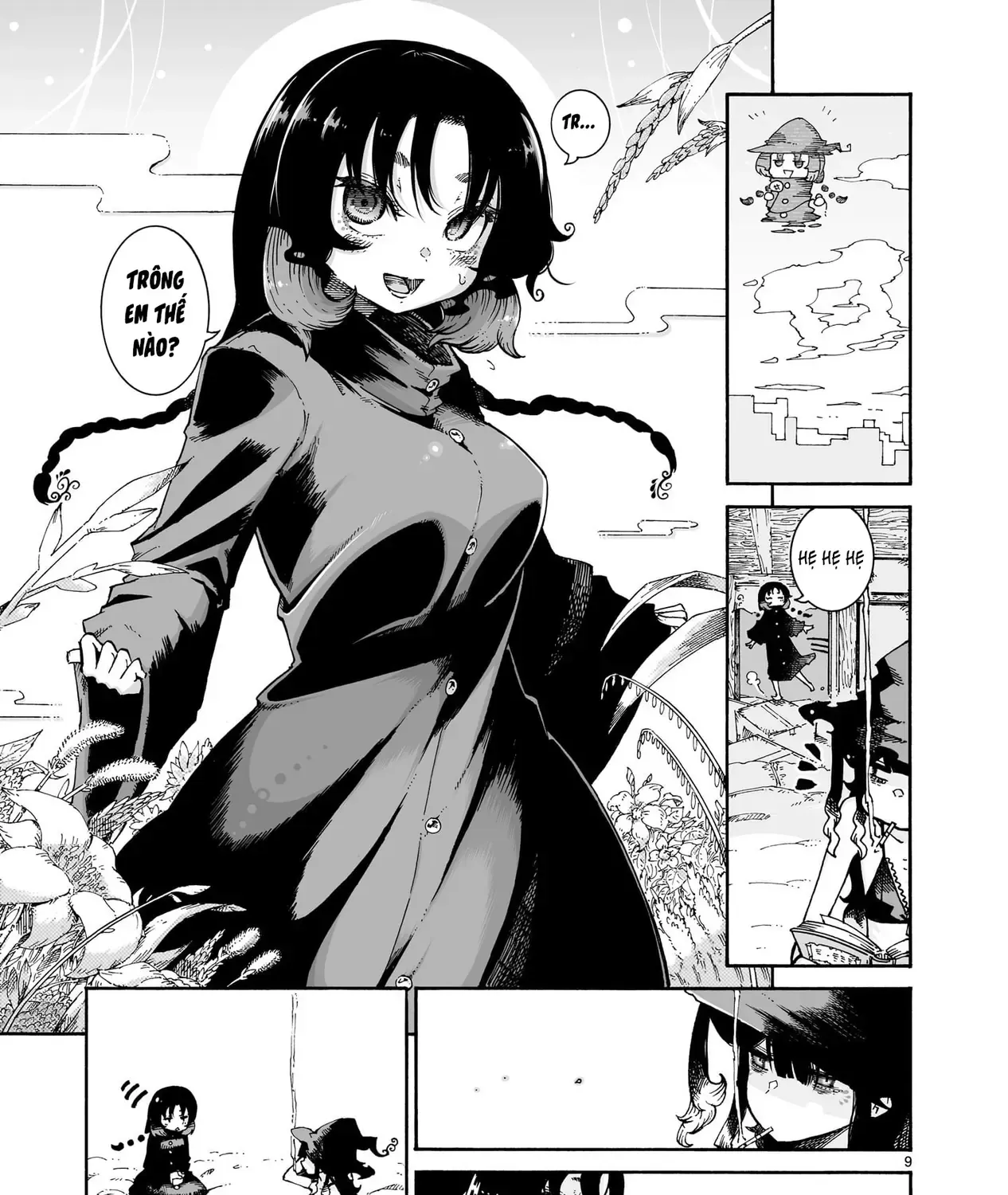 Majo To Kyurasu - Phù Thủy Phê Pha Chap 5.2 - Next Chap 6.2