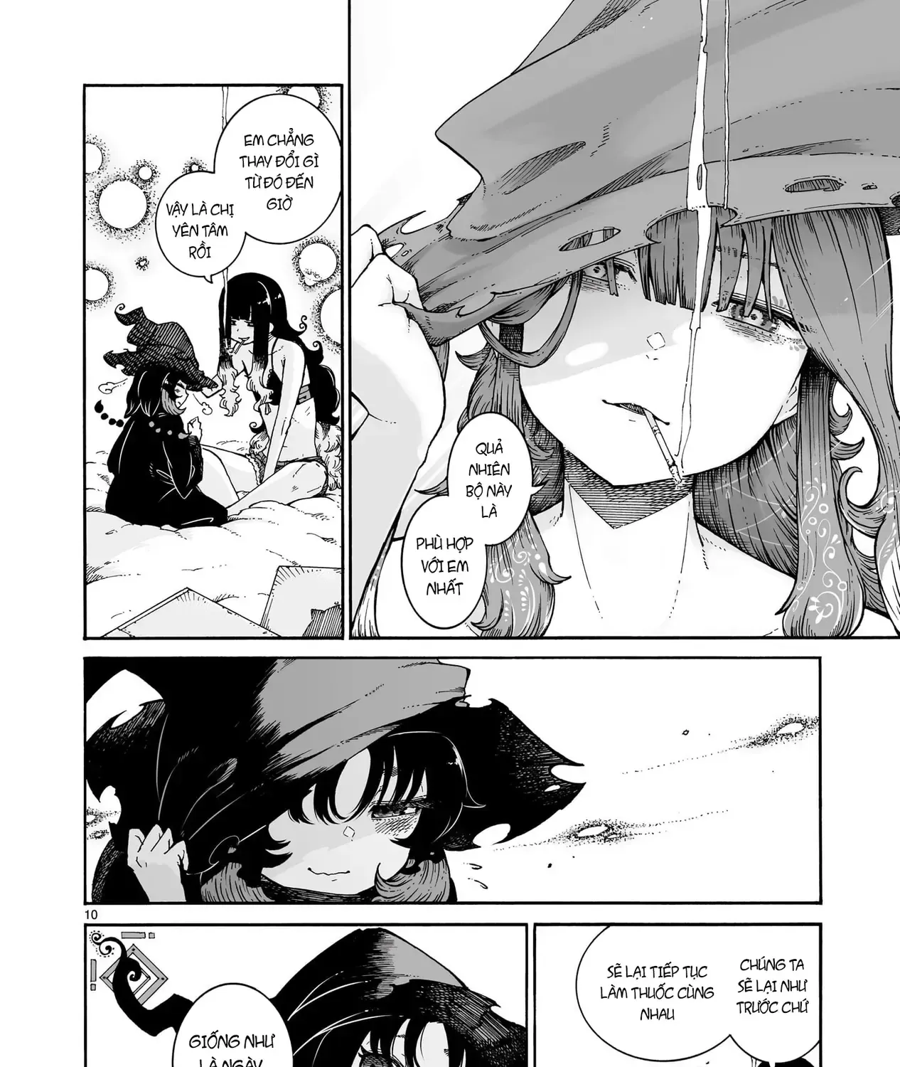 Majo To Kyurasu - Phù Thủy Phê Pha Chap 5.2 - Next Chap 6.2