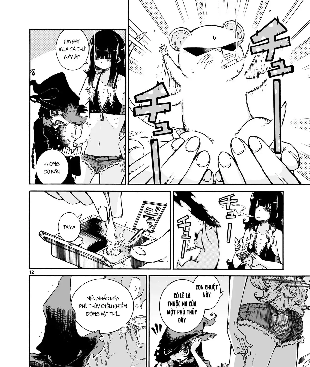 Majo To Kyurasu - Phù Thủy Phê Pha Chap 5.2 - Next Chap 6.2