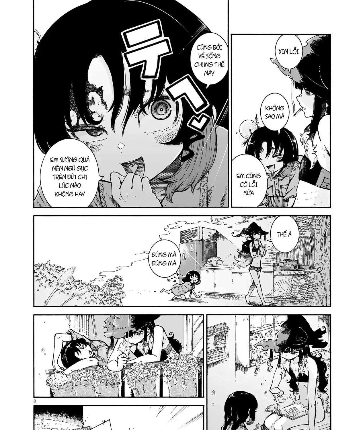 Majo To Kyurasu - Phù Thủy Phê Pha Chap 5.2 - Next Chap 6.2