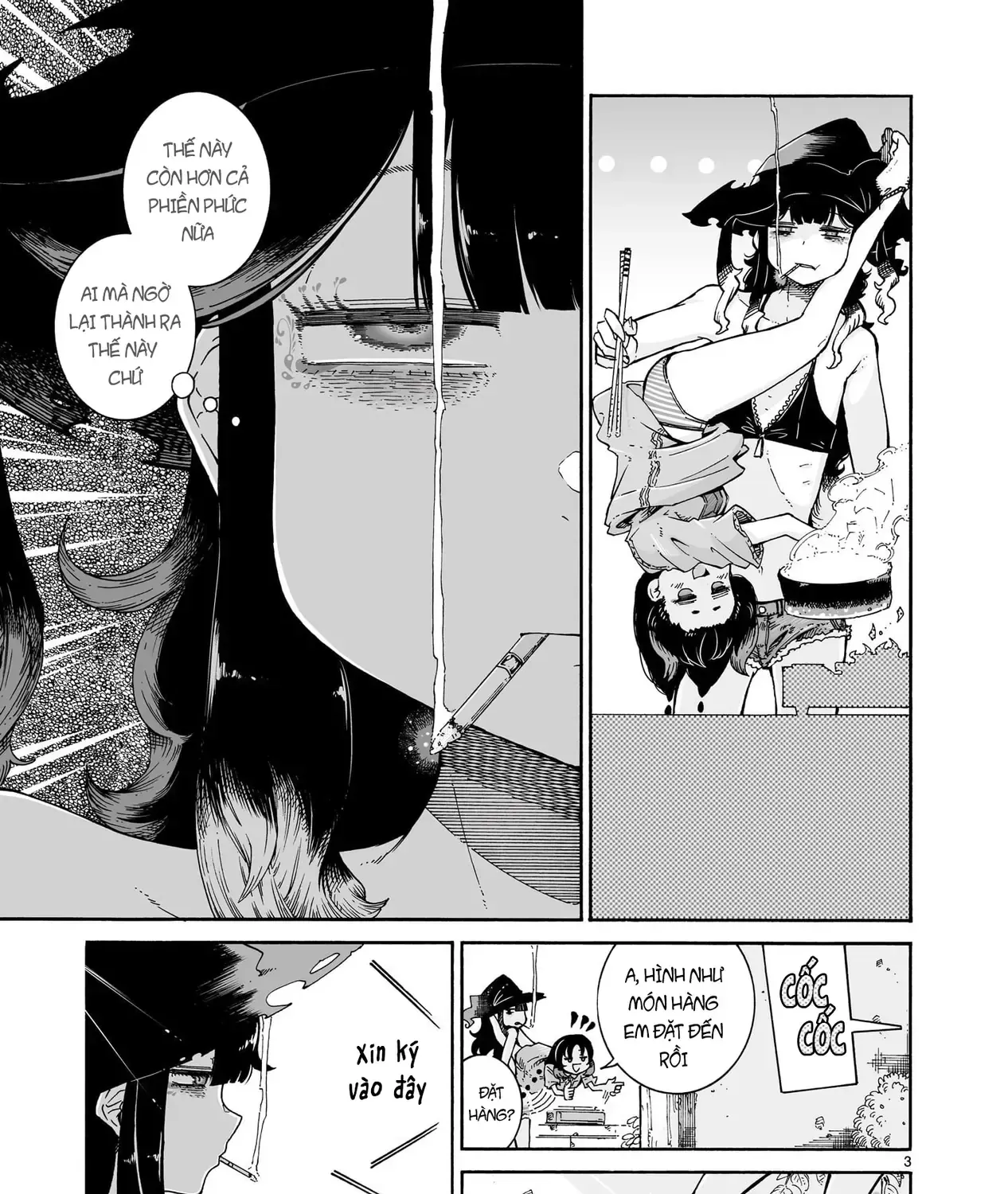 Majo To Kyurasu - Phù Thủy Phê Pha Chap 5.2 - Next Chap 6.2