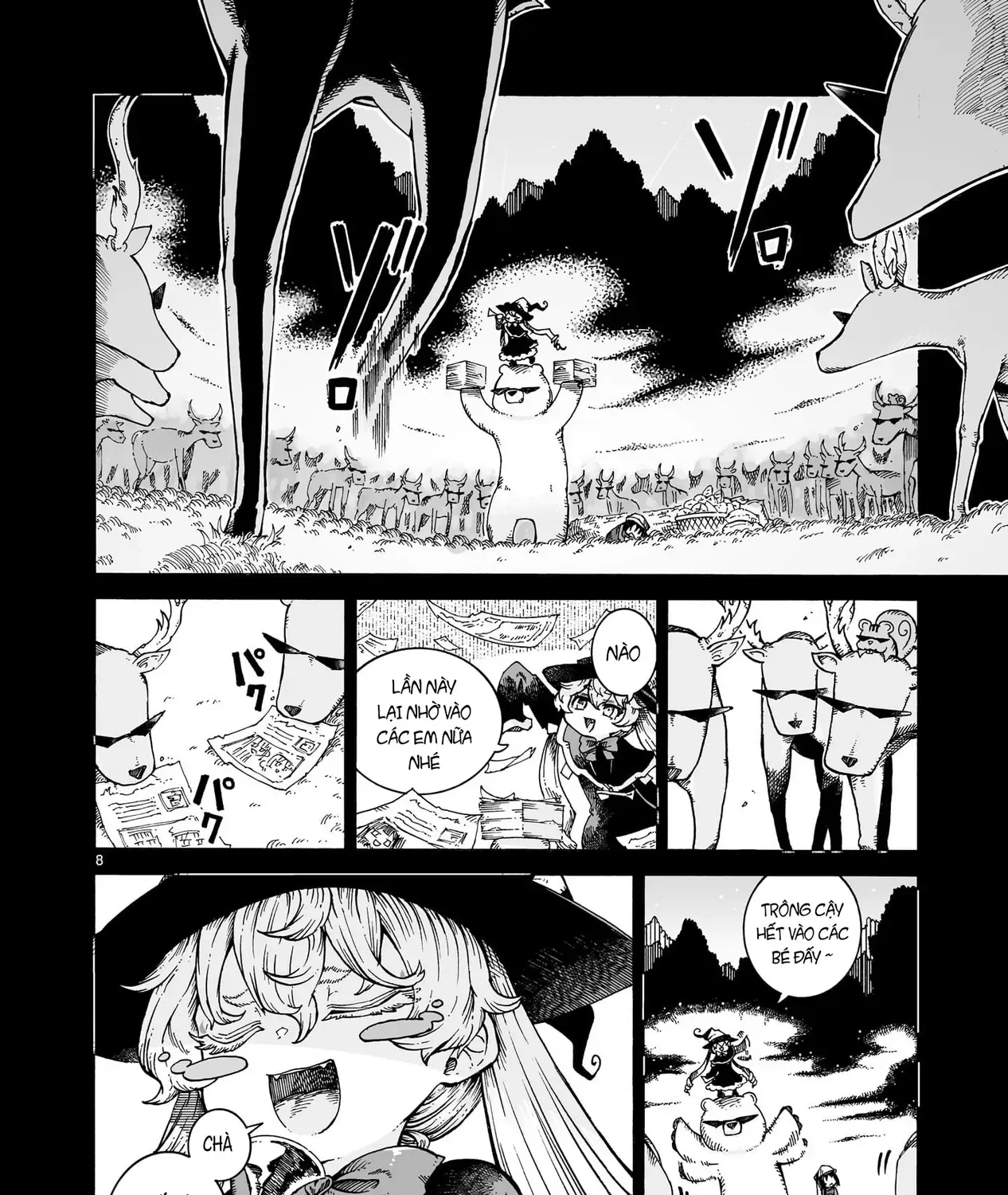 Majo To Kyurasu - Phù Thủy Phê Pha Chap 6.2 - Next Chap 7.2