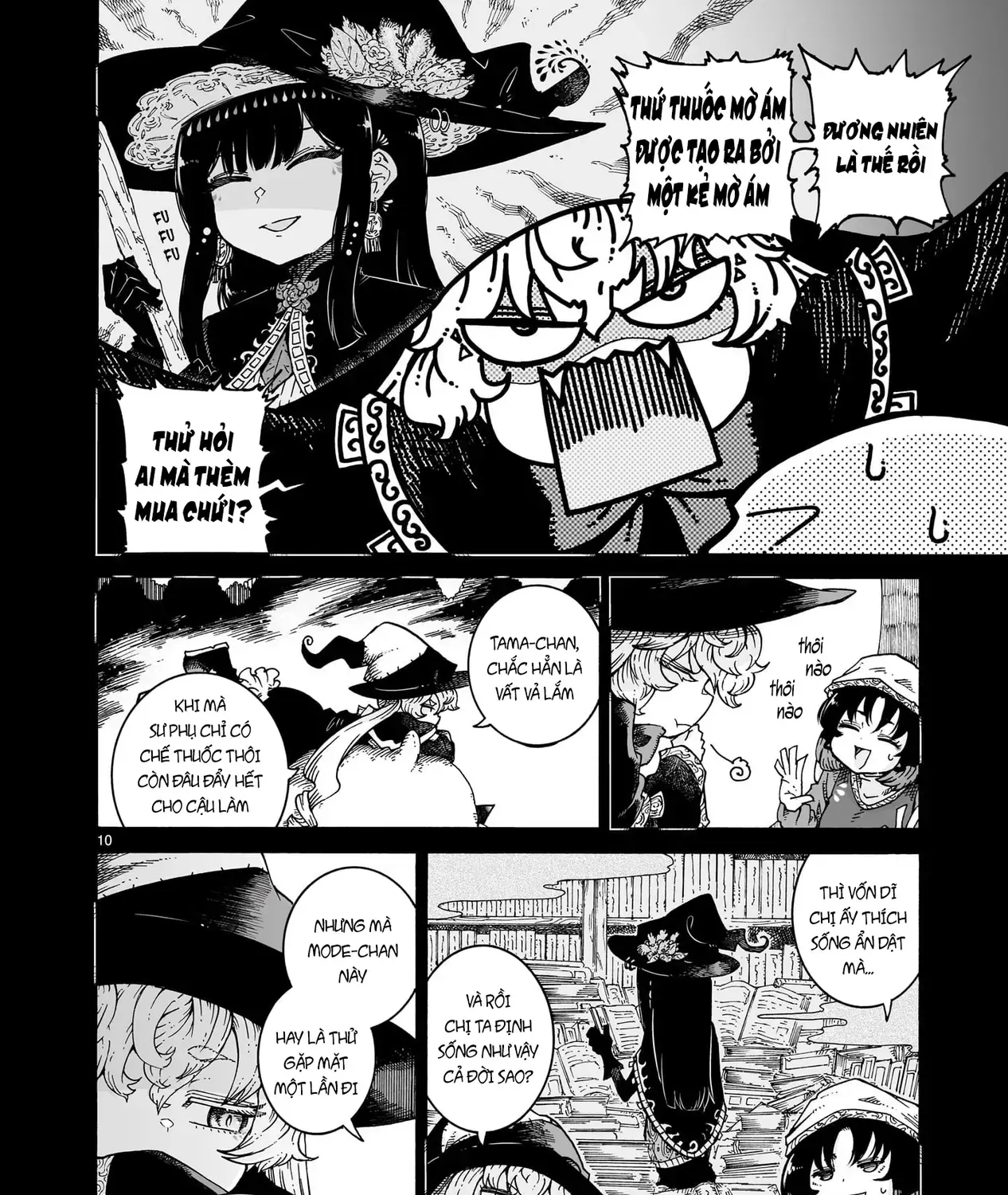 Majo To Kyurasu - Phù Thủy Phê Pha Chap 6.2 - Next Chap 7.2