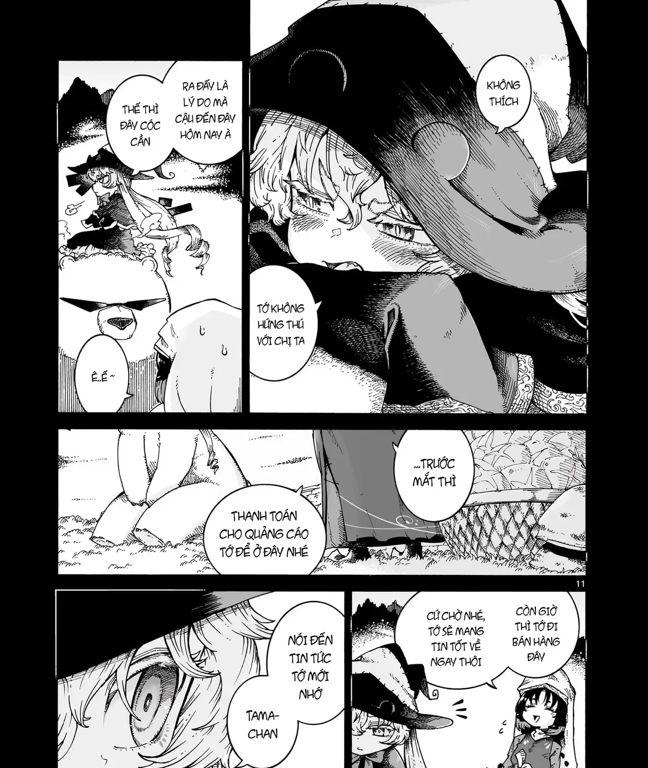 Majo To Kyurasu - Phù Thủy Phê Pha Chap 6.2 - Next Chap 7.2