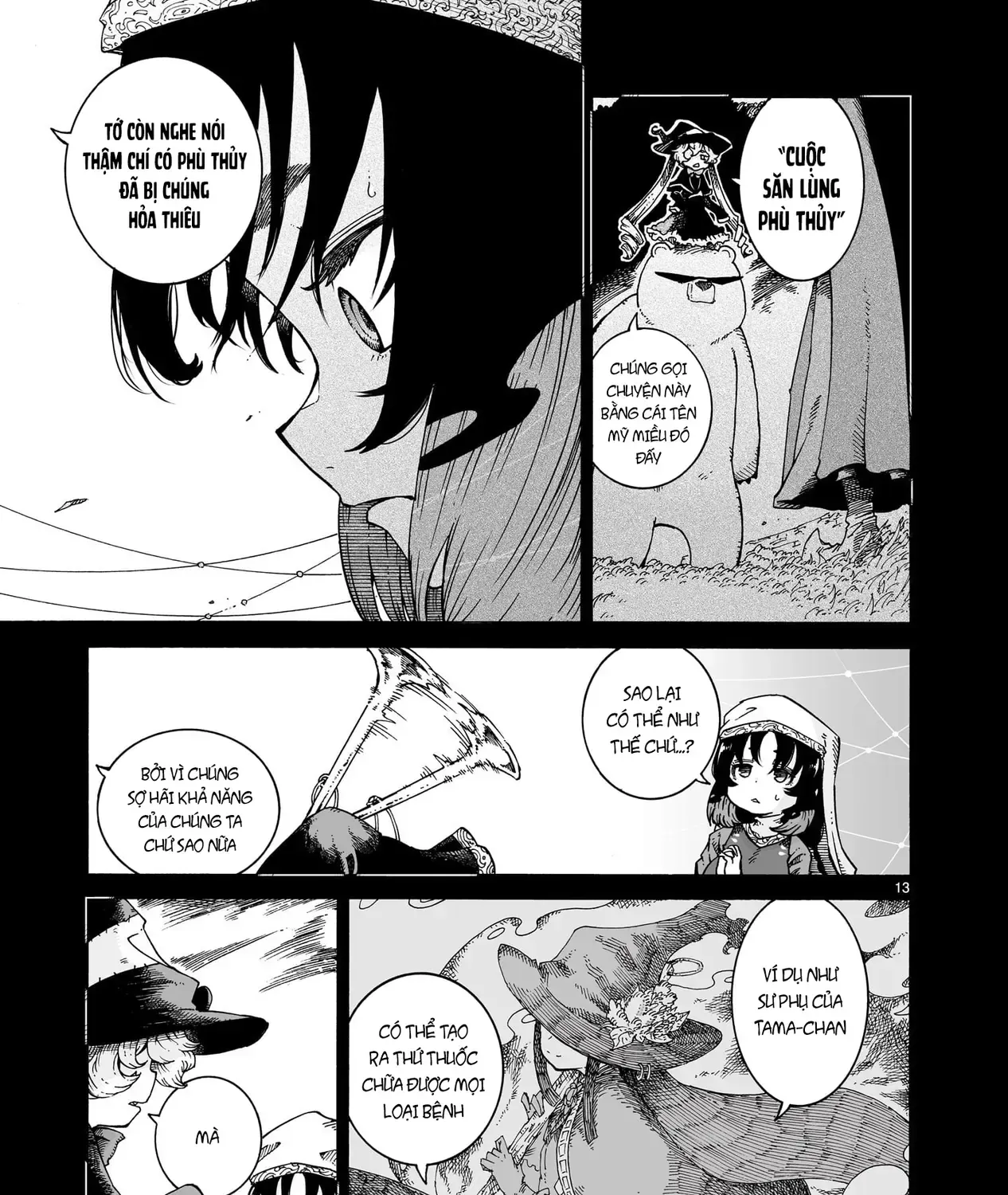 Majo To Kyurasu - Phù Thủy Phê Pha Chap 6.2 - Next Chap 7.2