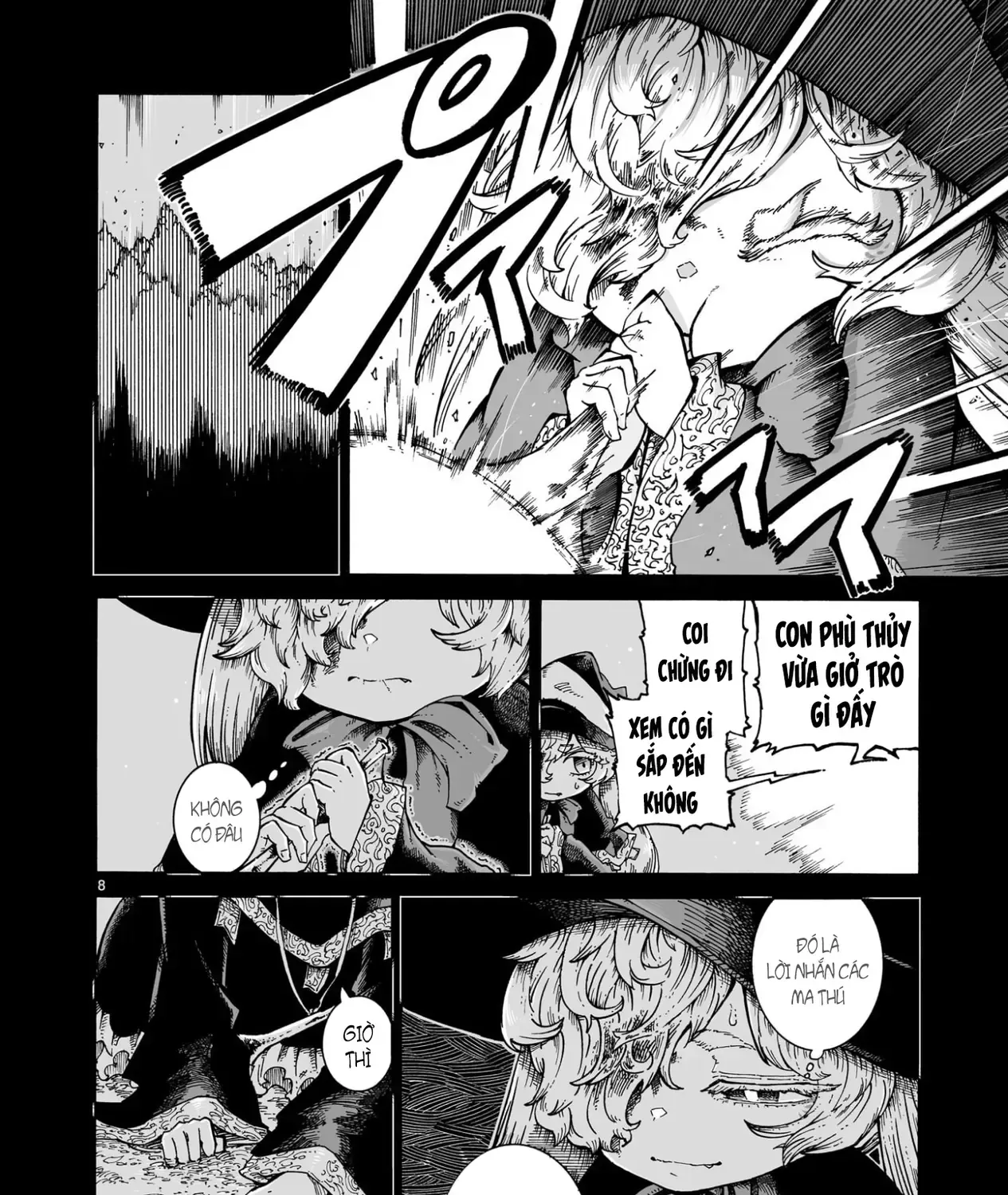 Majo To Kyurasu - Phù Thủy Phê Pha Chap 7 - Next Chap 8