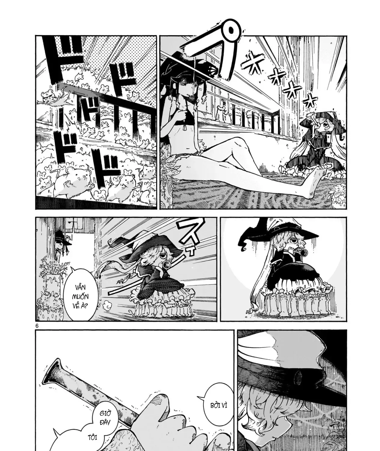 Majo To Kyurasu - Phù Thủy Phê Pha Chap 8.1 - Next Chap 9.1