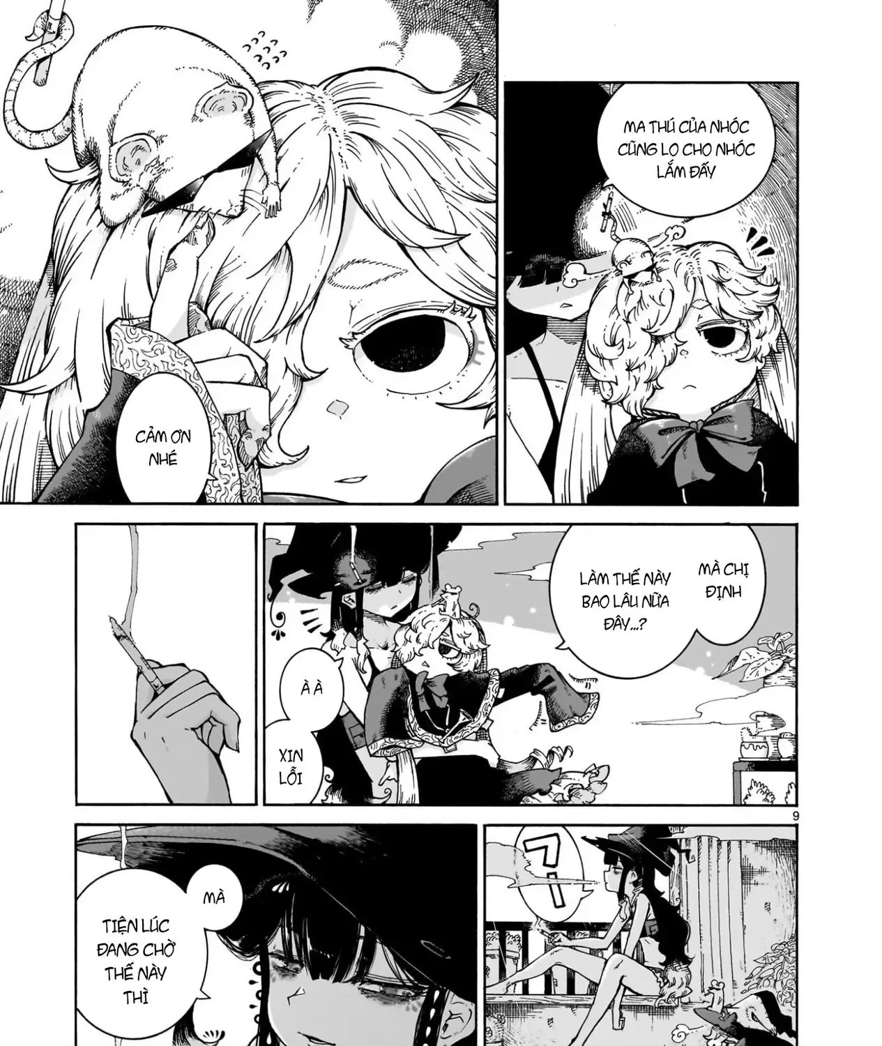 Majo To Kyurasu - Phù Thủy Phê Pha Chap 8.1 - Next Chap 9.1