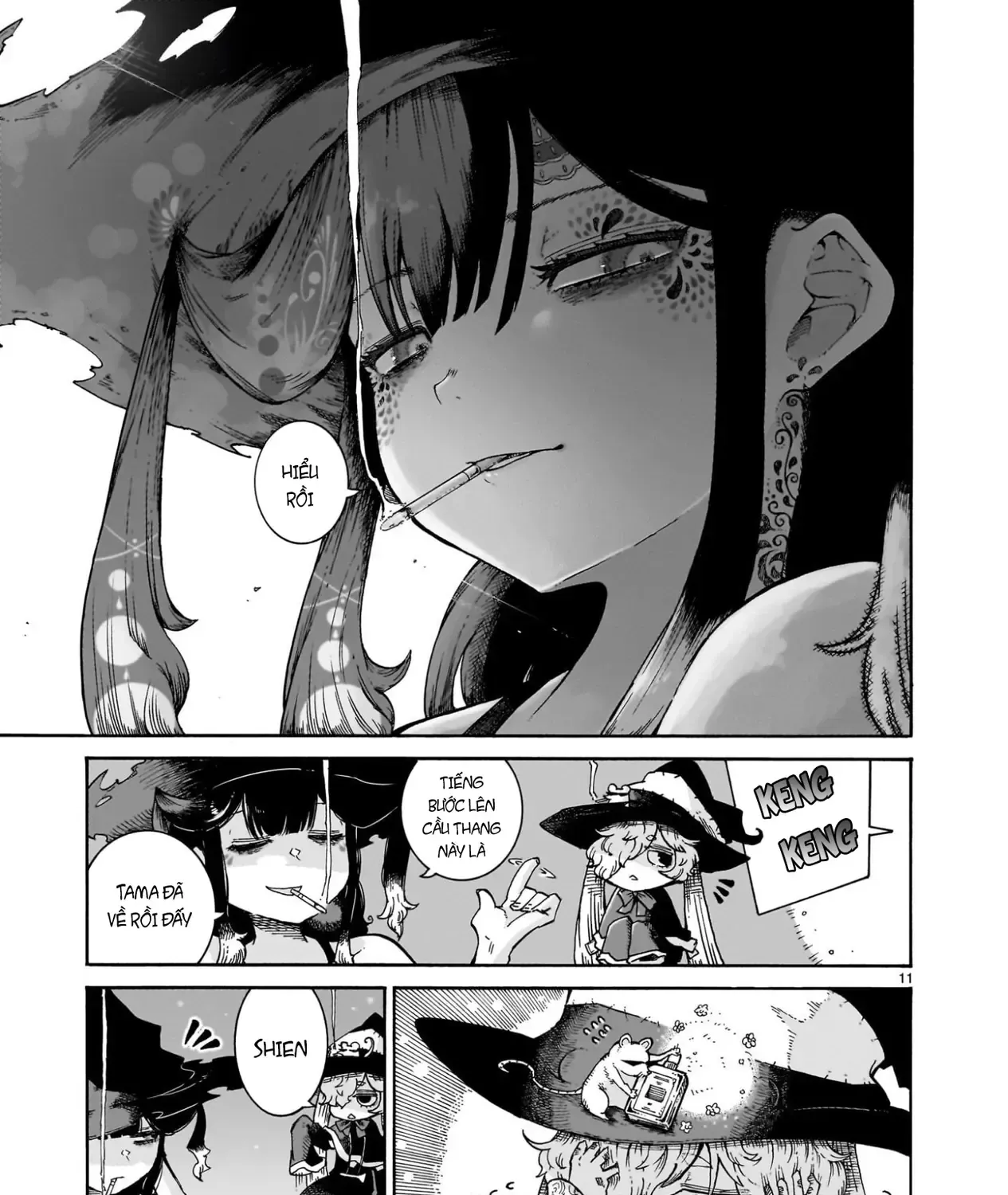 Majo To Kyurasu - Phù Thủy Phê Pha Chap 8.1 - Next Chap 9.1