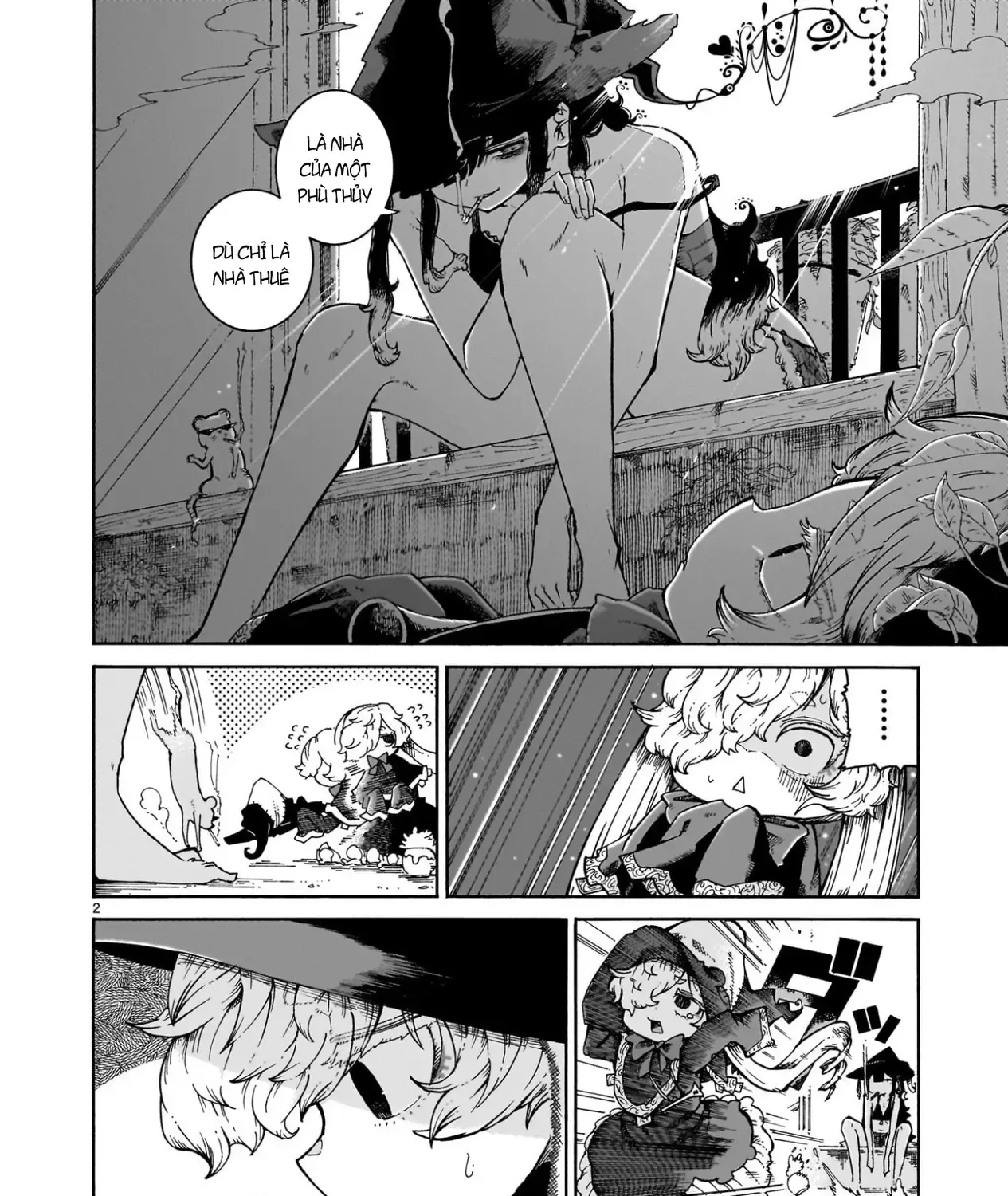 Majo To Kyurasu - Phù Thủy Phê Pha Chap 8.1 - Next Chap 9.1