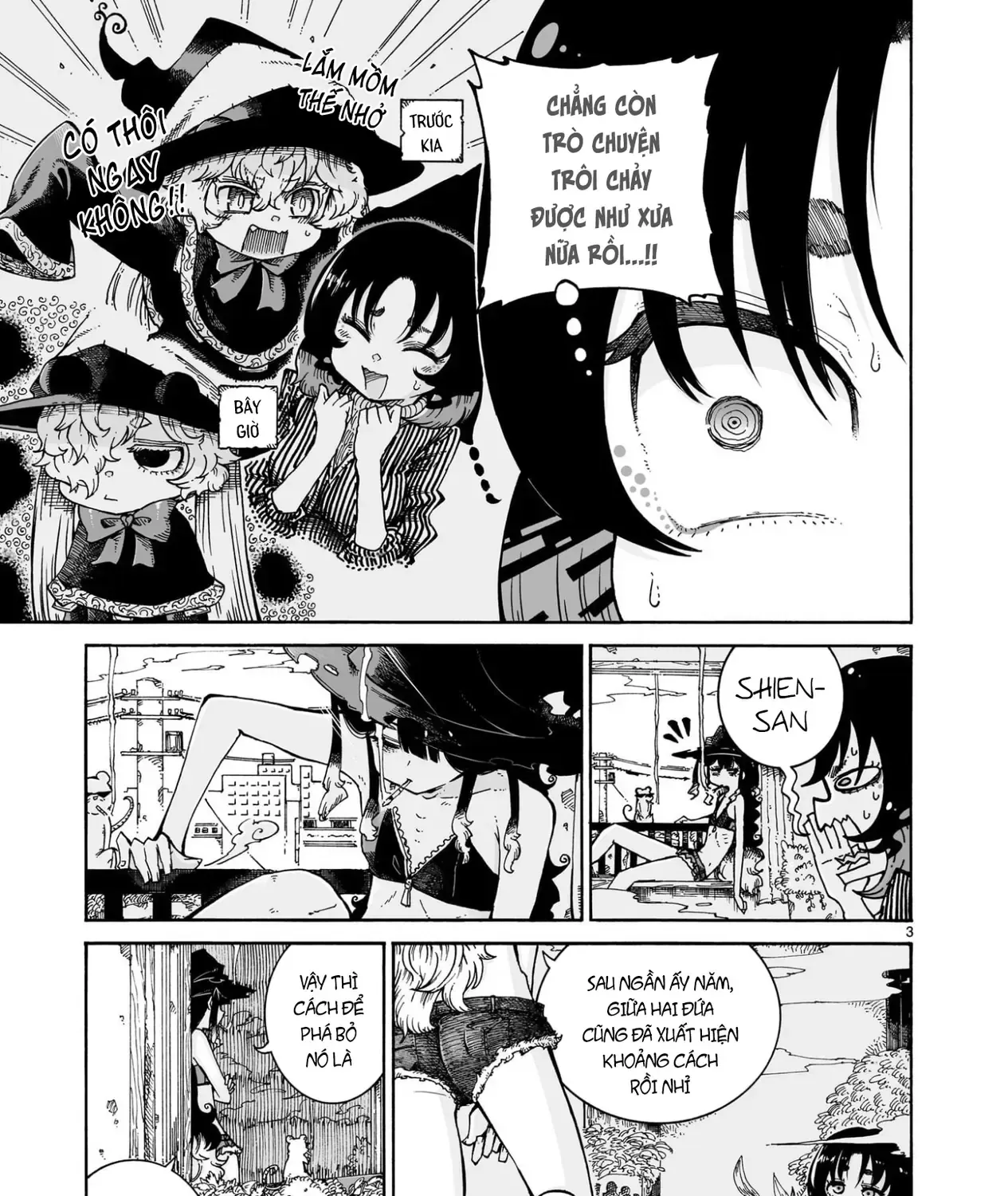 Majo To Kyurasu - Phù Thủy Phê Pha Chap 8.2 - Next Chap 9.2