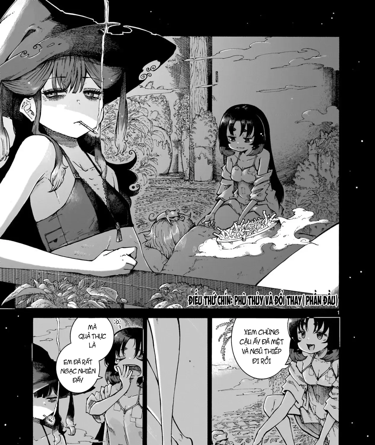 Majo To Kyurasu - Phù Thủy Phê Pha Chap 9.1 - Next Chap 10.1