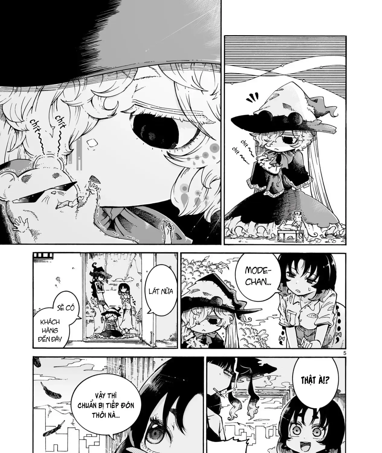 Majo To Kyurasu - Phù Thủy Phê Pha Chap 9.2 - Next Chap 10.2