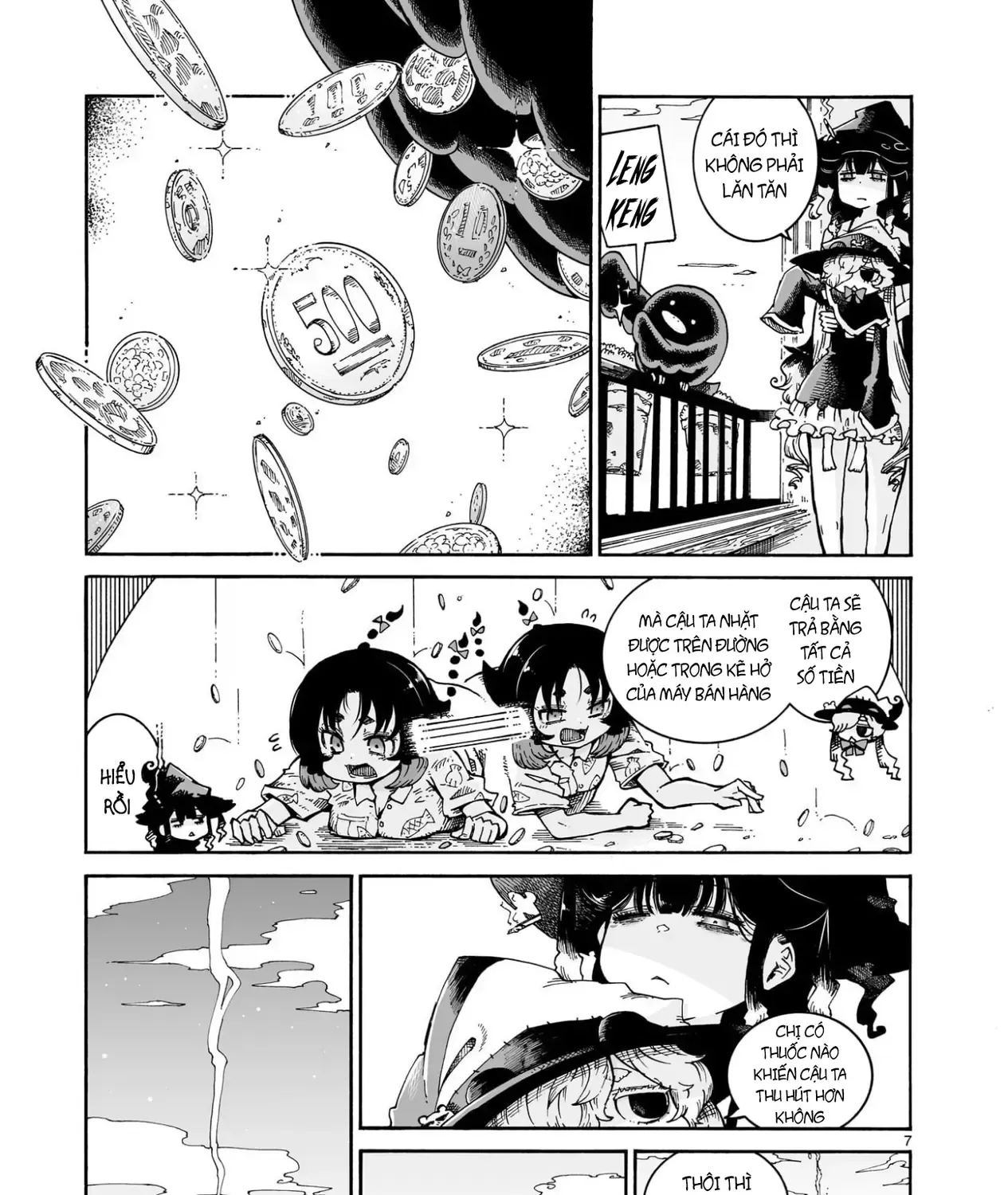 Majo To Kyurasu - Phù Thủy Phê Pha Chap 9.2 - Next Chap 10.2