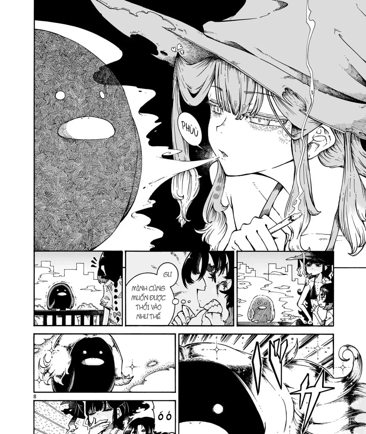 Majo To Kyurasu - Phù Thủy Phê Pha Chap 9.2 - Next Chap 10.2