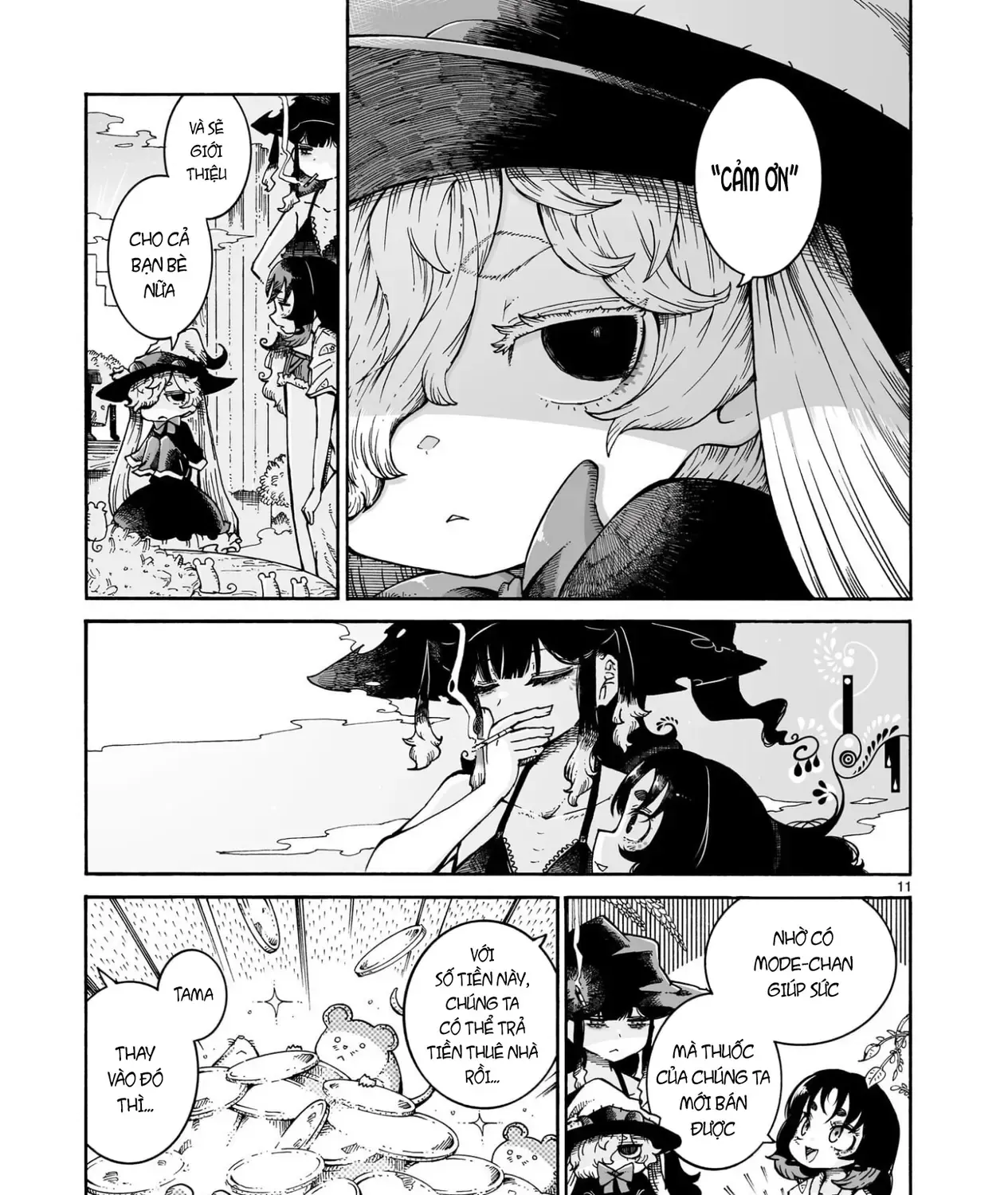 Majo To Kyurasu - Phù Thủy Phê Pha Chap 9.2 - Next Chap 10.2