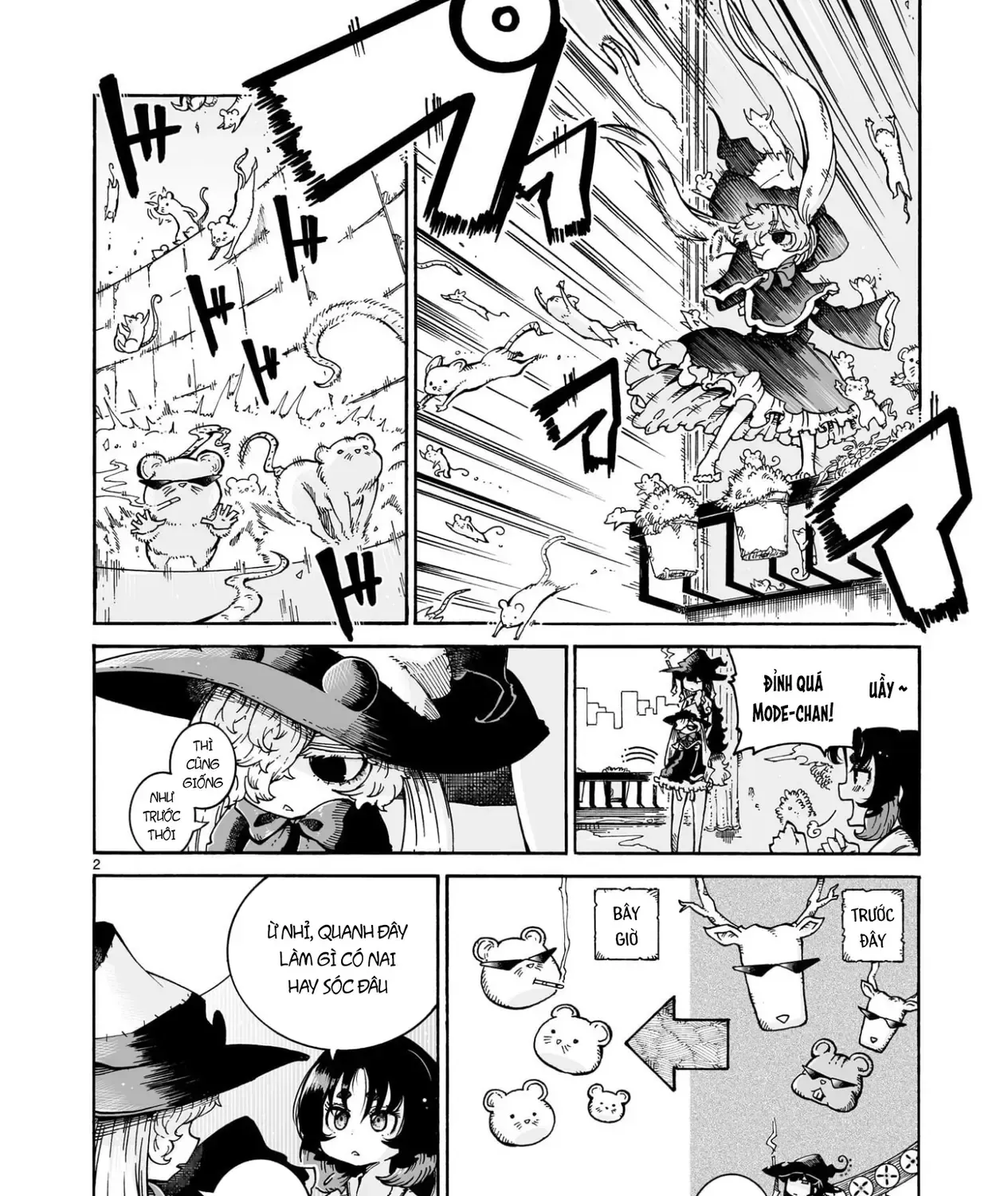 Majo To Kyurasu - Phù Thủy Phê Pha Chap 9.2 - Next Chap 10.2