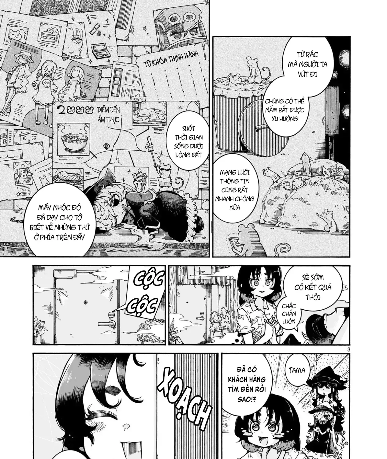 Majo To Kyurasu - Phù Thủy Phê Pha Chap 9.2 - Next Chap 10.2