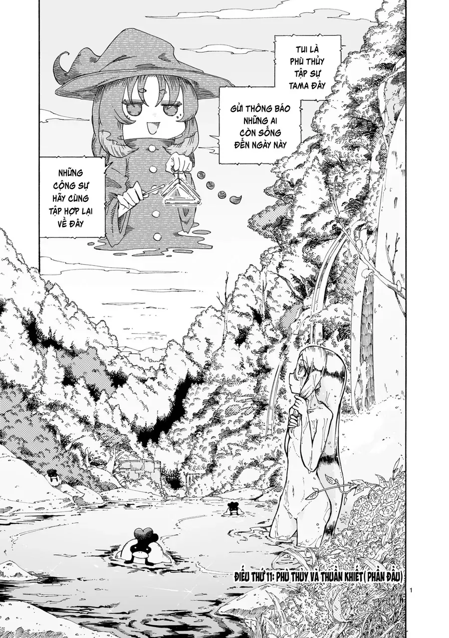 Majo To Kyurasu Chap 11.1 - Next Chap 12.1