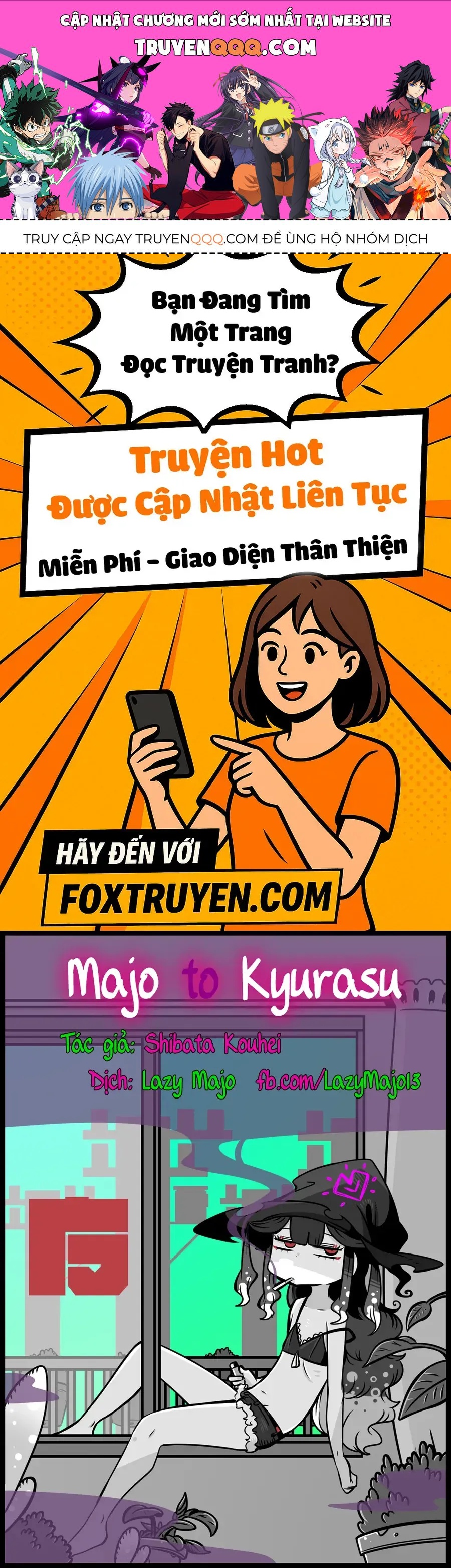Majo To Kyurasu Chap 9.1 - Next Chap 10.1