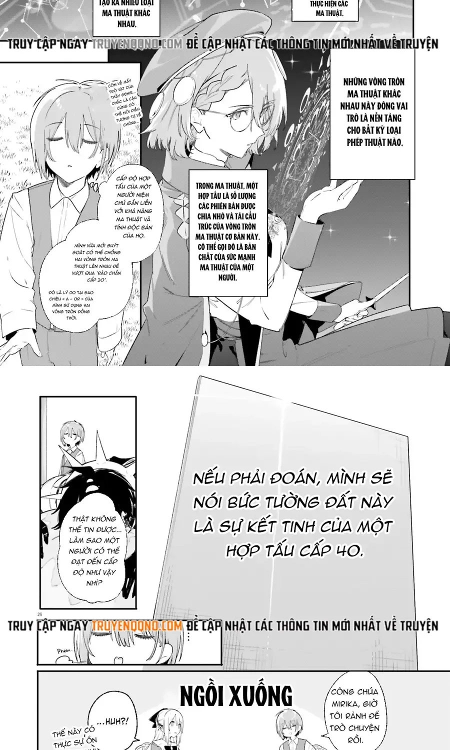 Majutsushi Kunon Wa Miete Iru Chap 10 - Next Chap 11